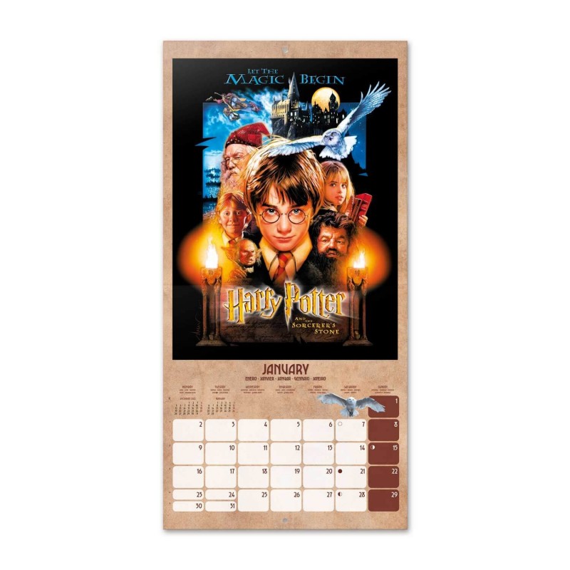 Comprar Calendario Pared Harry Potter Online