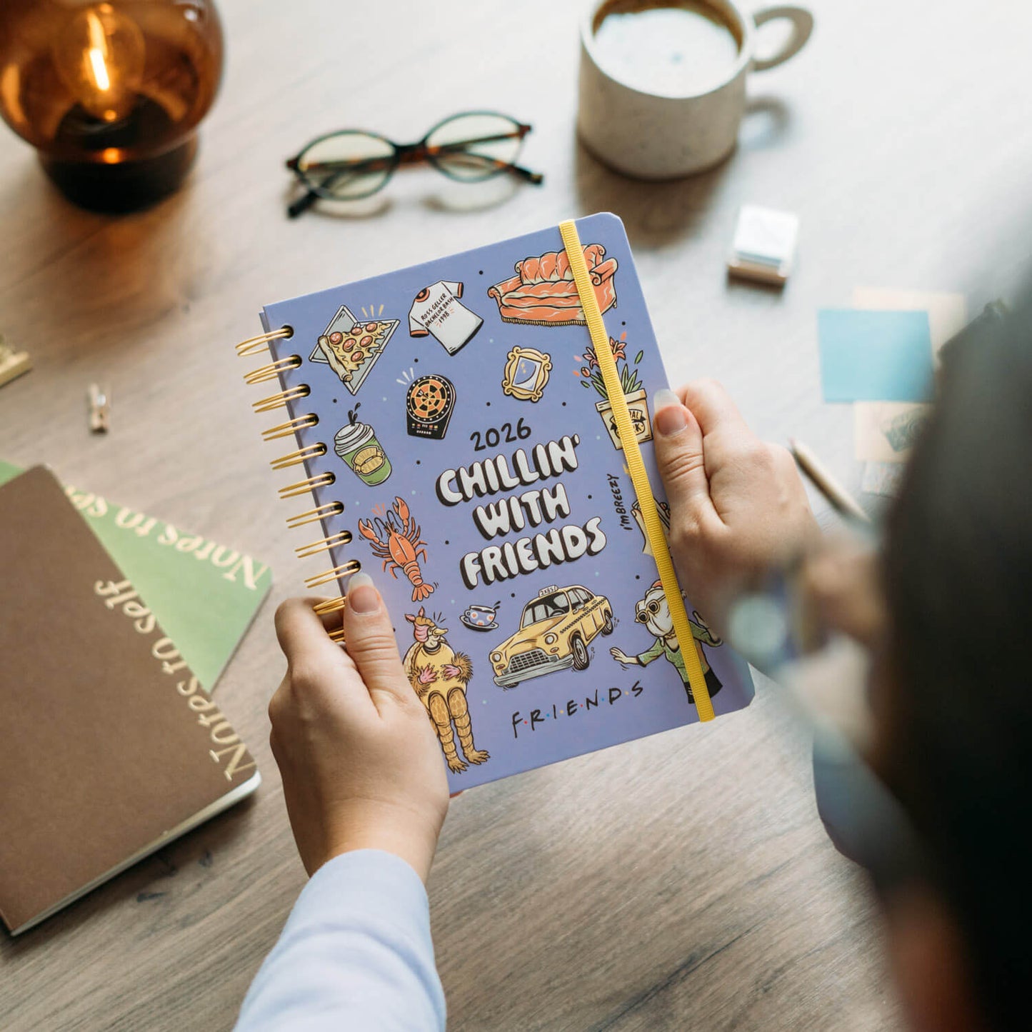 Agenda Anual 2026 Friends Semana Vista A5