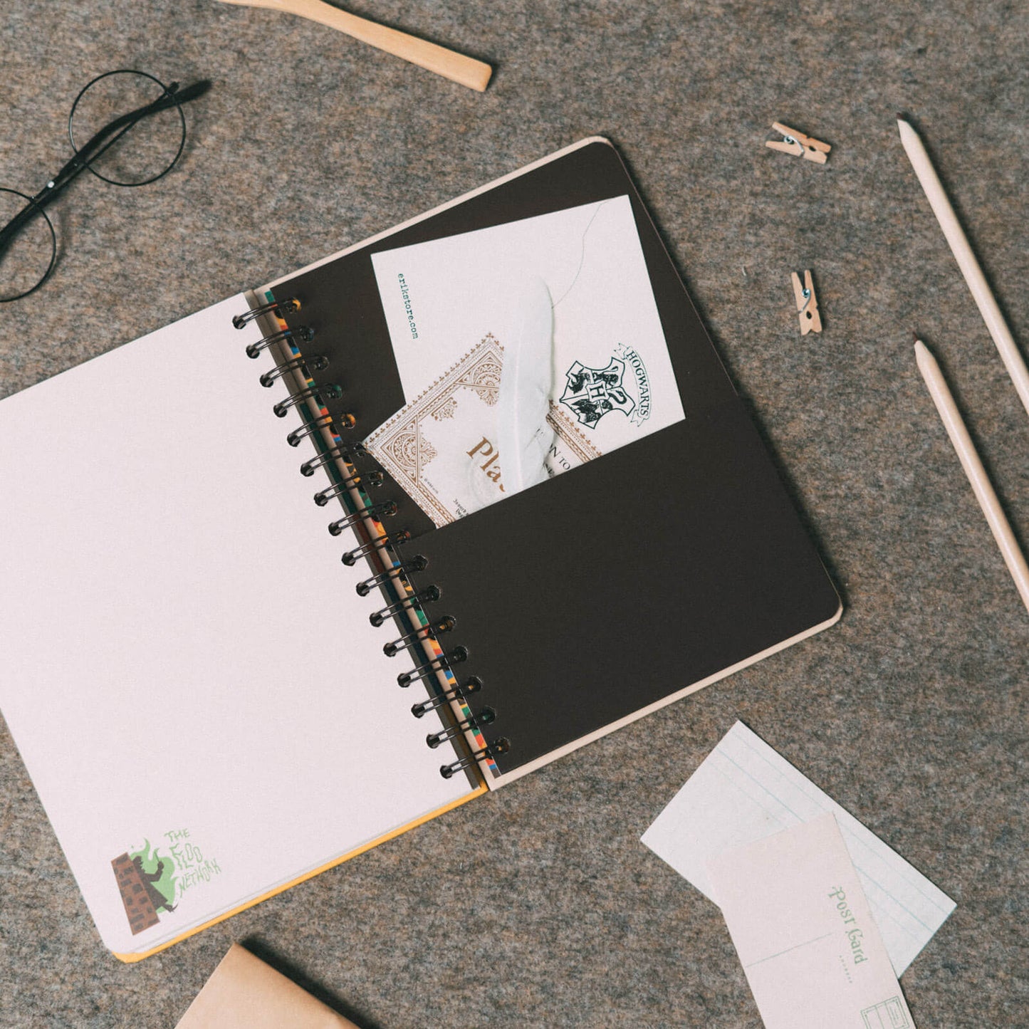 Agenda Anual 2026 Harry Potter Semana Vista A5