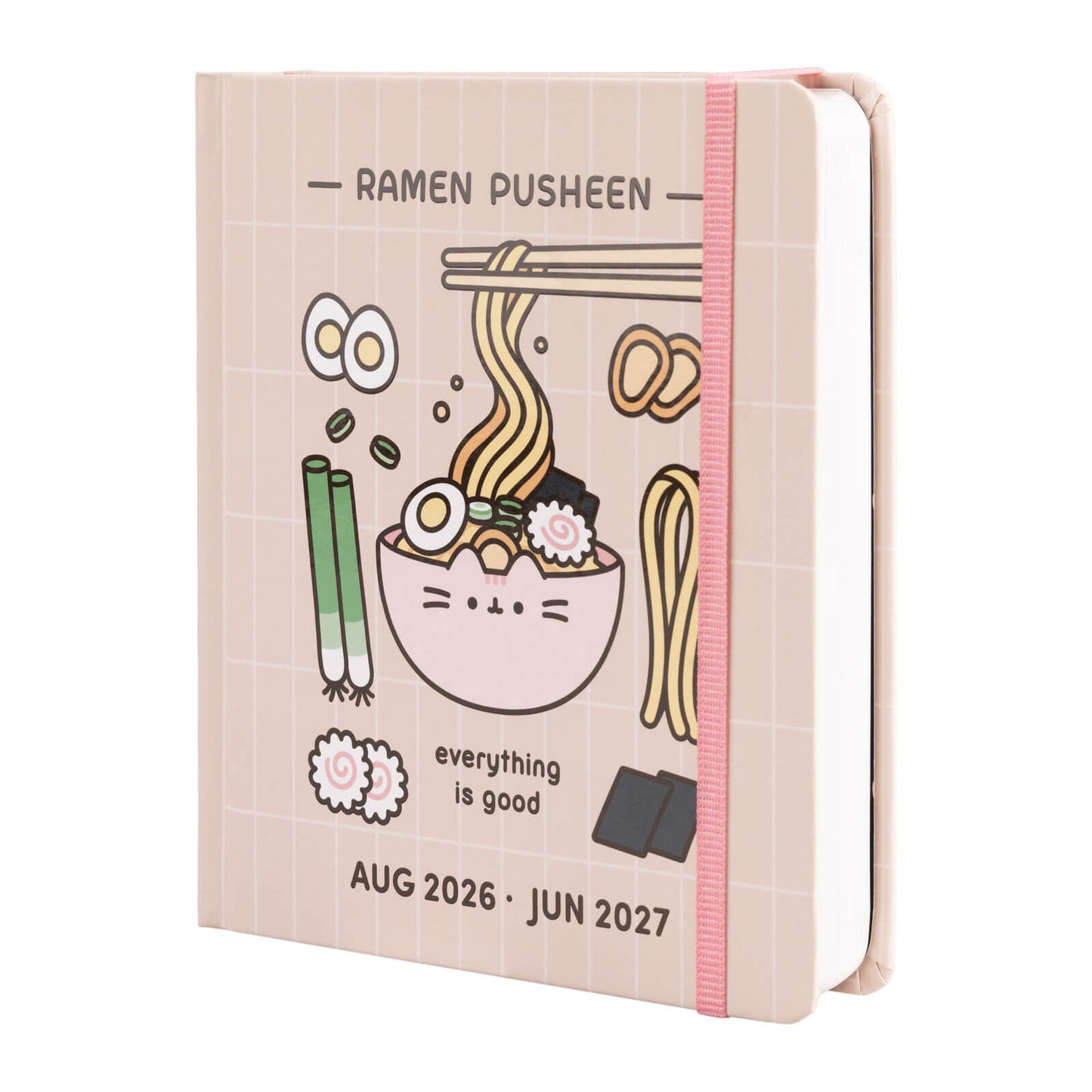 Agenda Escolar 2026/2027 Pusheen Sushi Roll Día Página 11 Meses