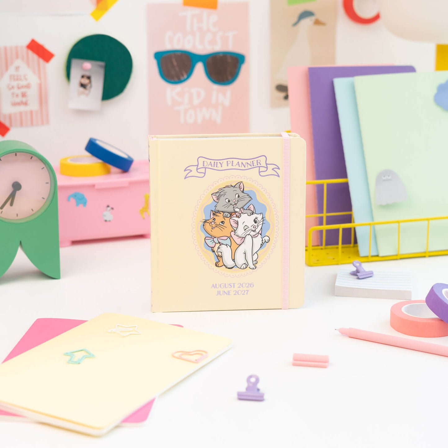 Agenda Escolar 2026/2027 Los Aristogatos Disney Día Página 11 Meses