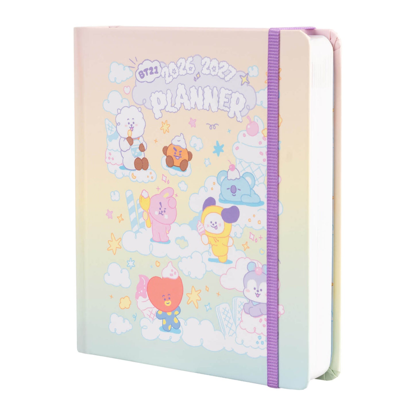 Agenda Escolar 2026/2027 BT21 Día Página 11 Meses
