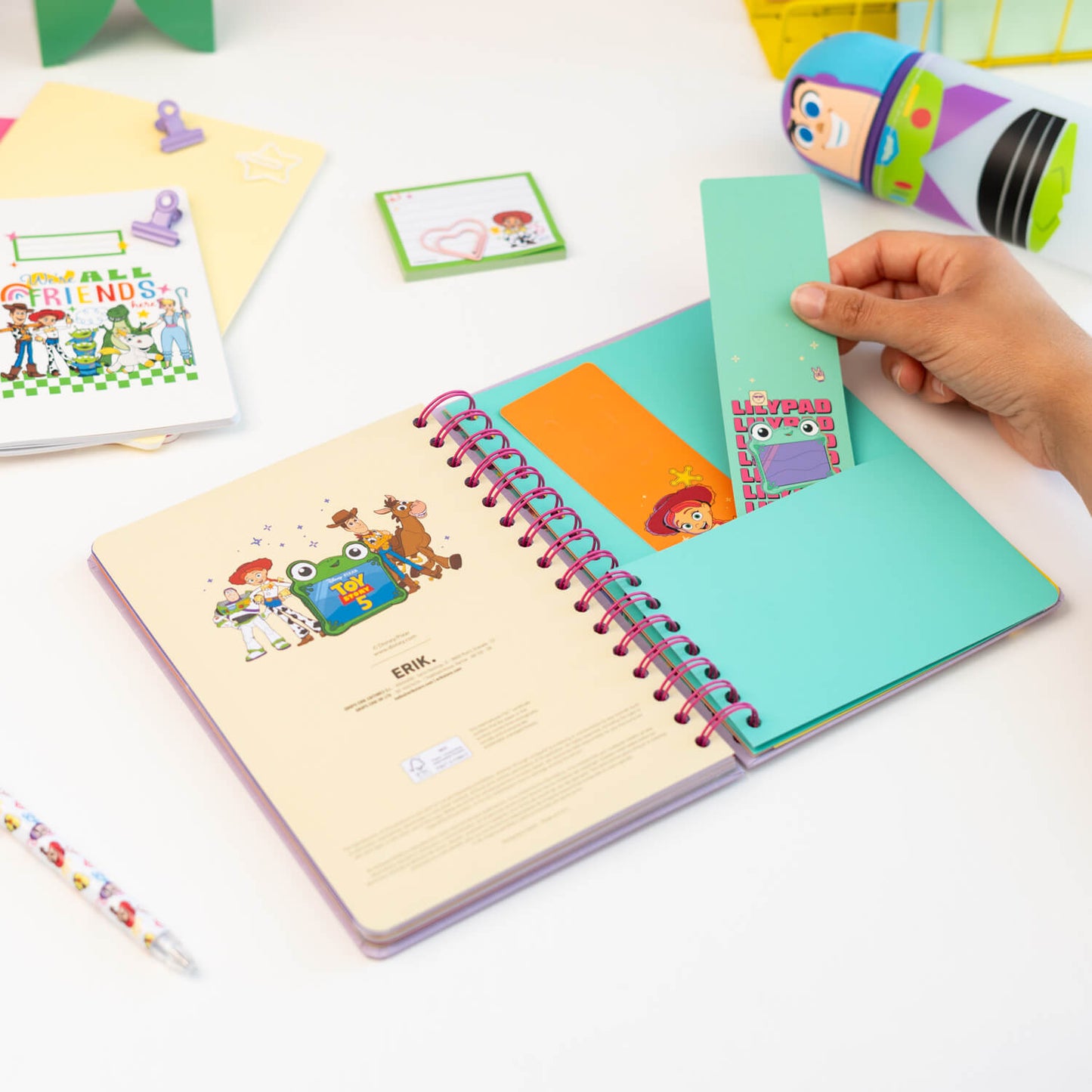 Agenda Escolar 2026/2027 Toy Story Disney Semana Vista 12 Meses A5