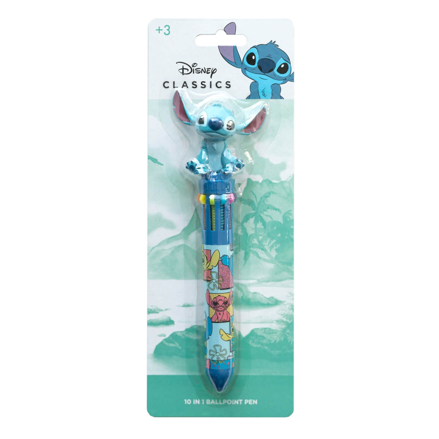 Bolígrafo 10 Colores Stitch Disney