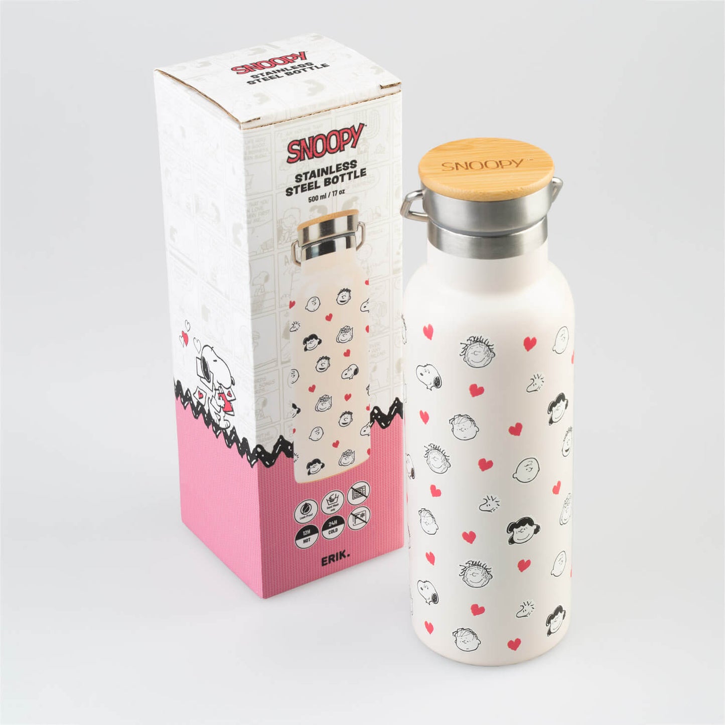 Botella Metálica Snoopy Love Season