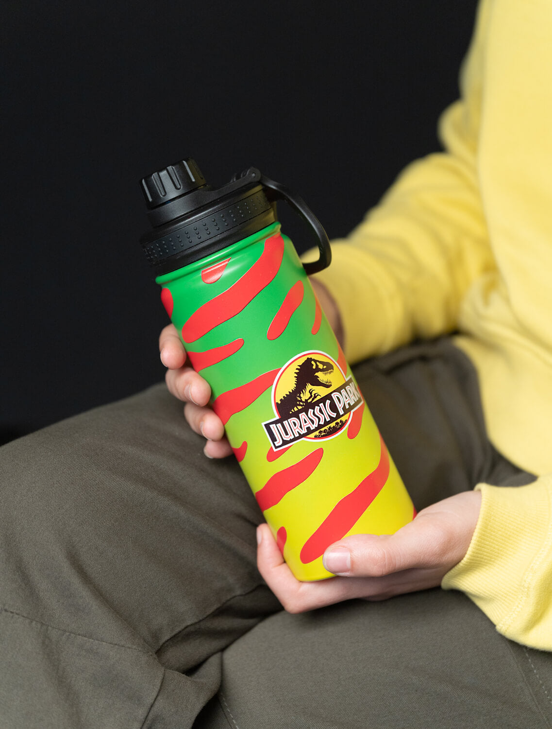 Botella Metálica Jurassic Park