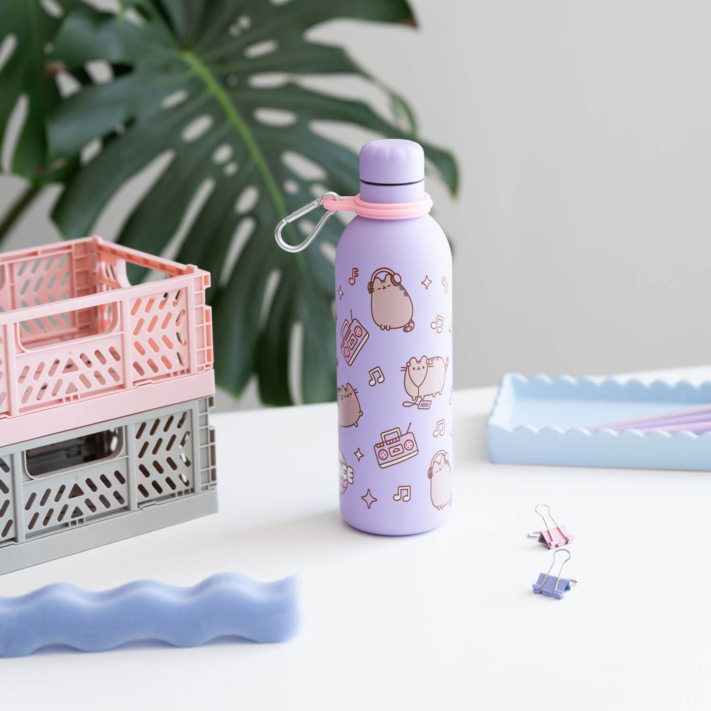 Botella Metálica Pusheen Moments