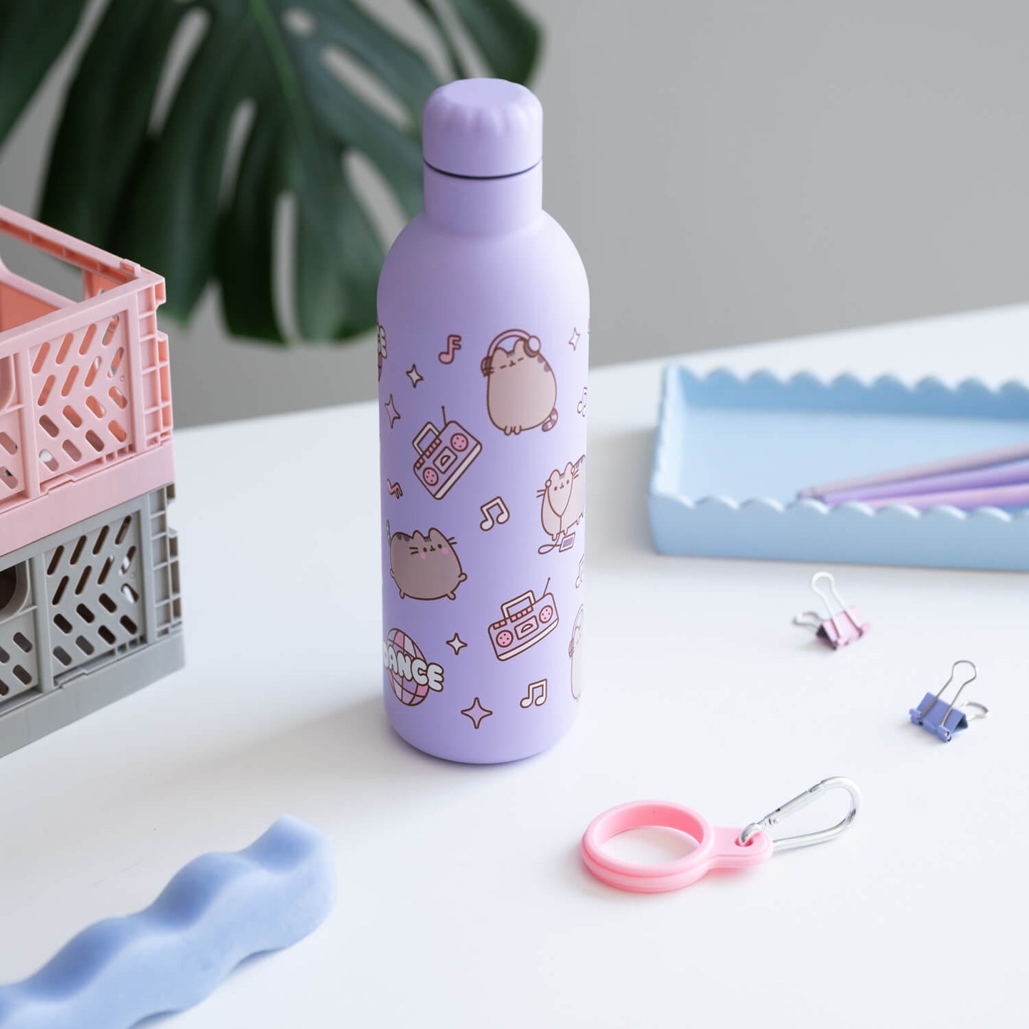 Botella Metálica Pusheen Moments