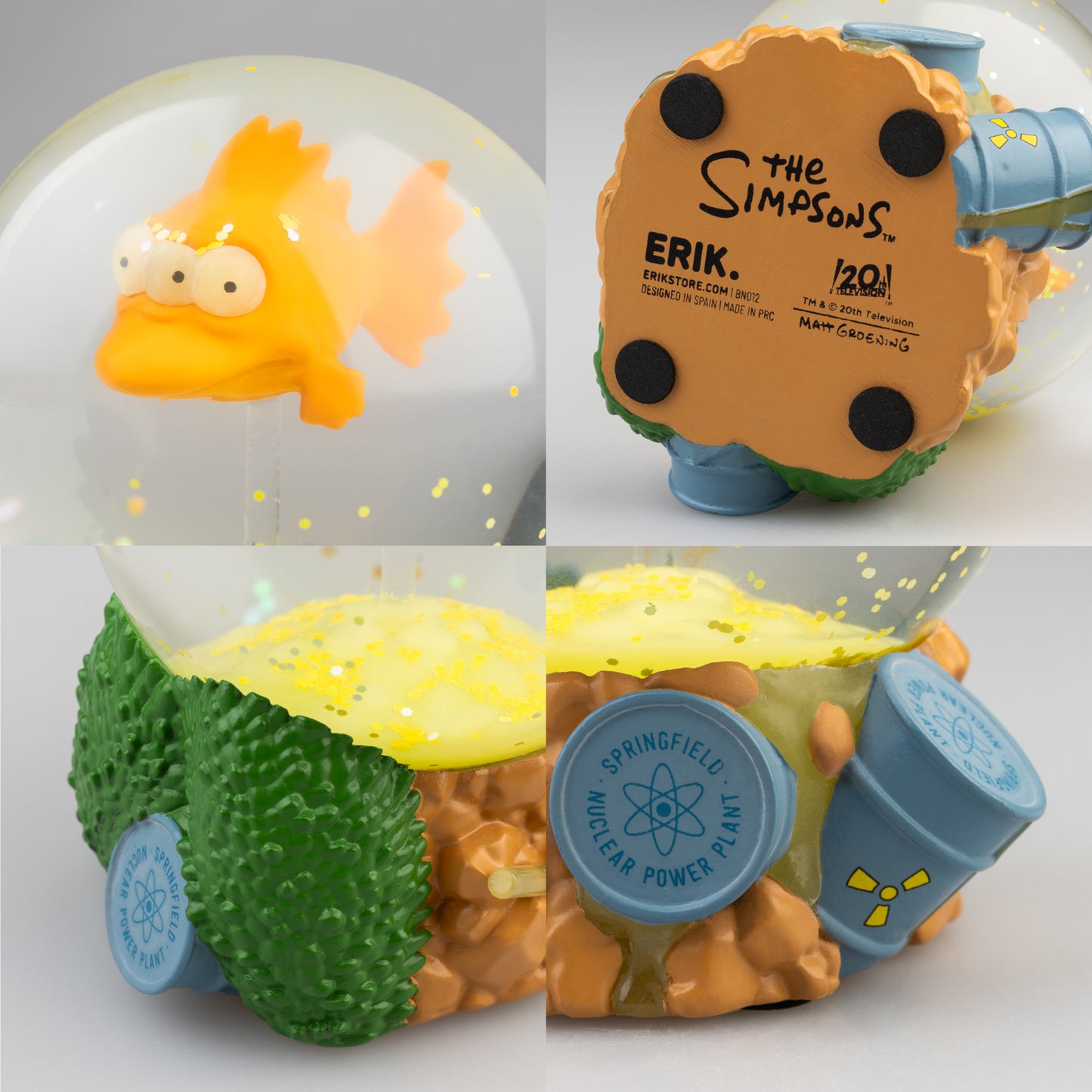 Bola De Nieve Los Simpson Pez De Tres Ojos