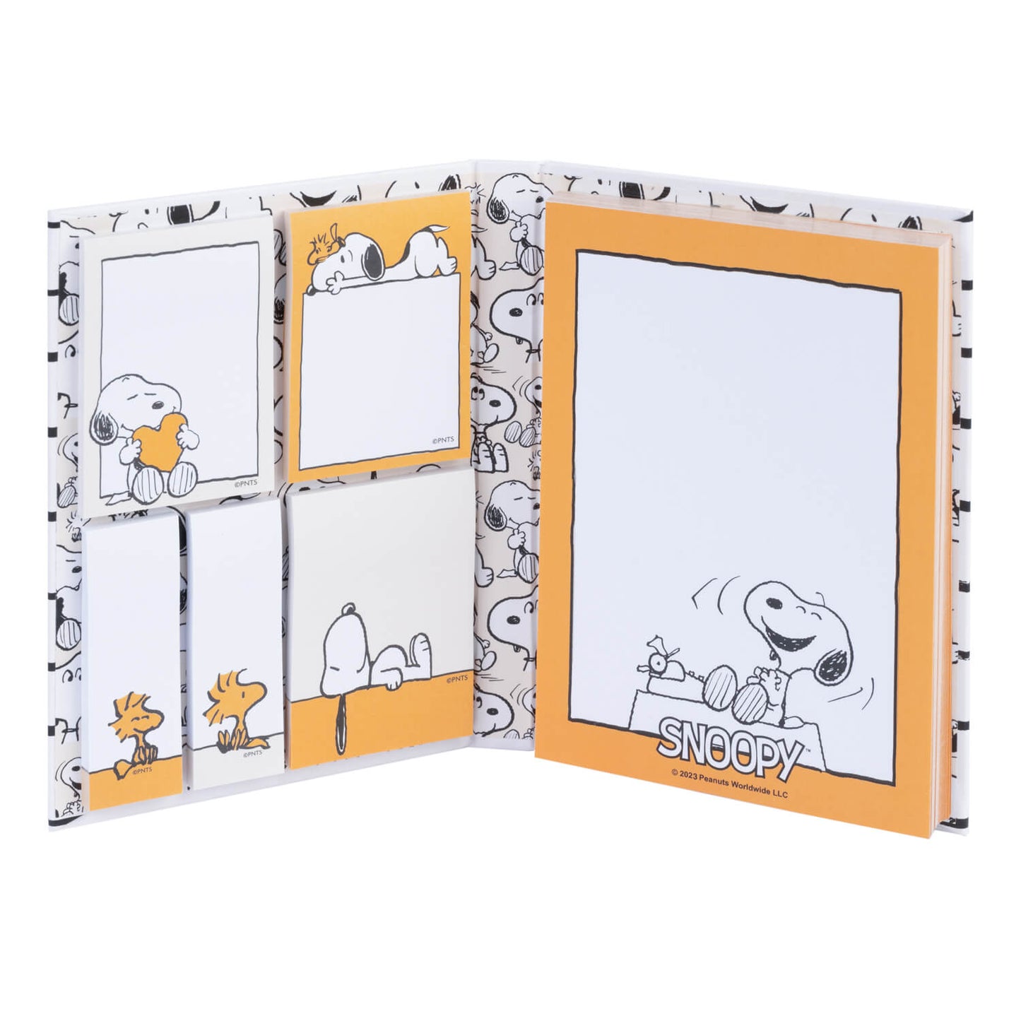 Cuaderno Notas Adhesivas Snoopy Lazy Days