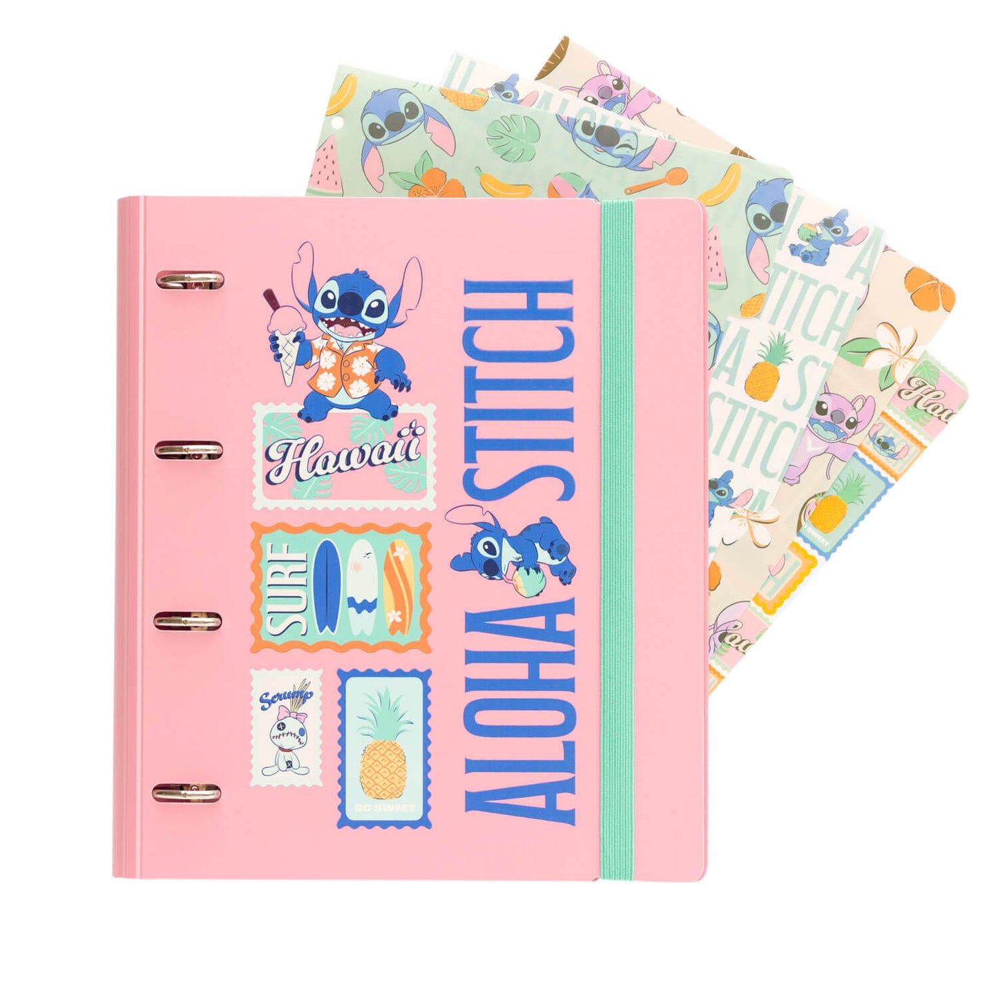 Carpeta De Anillas Stitch Disney