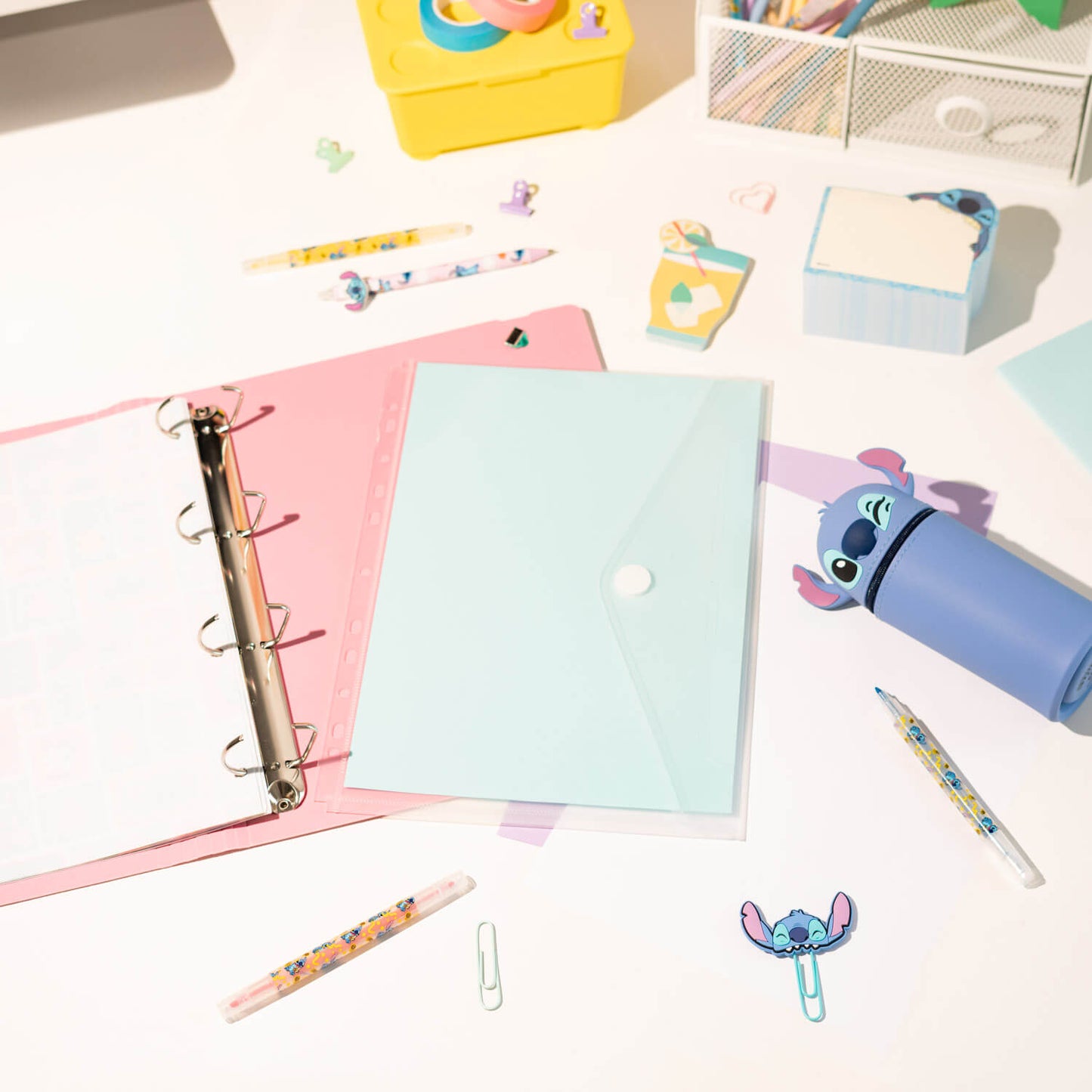 Carpeta De Anillas Stitch Disney