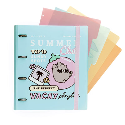 Carpeta De Anillas Pusheen