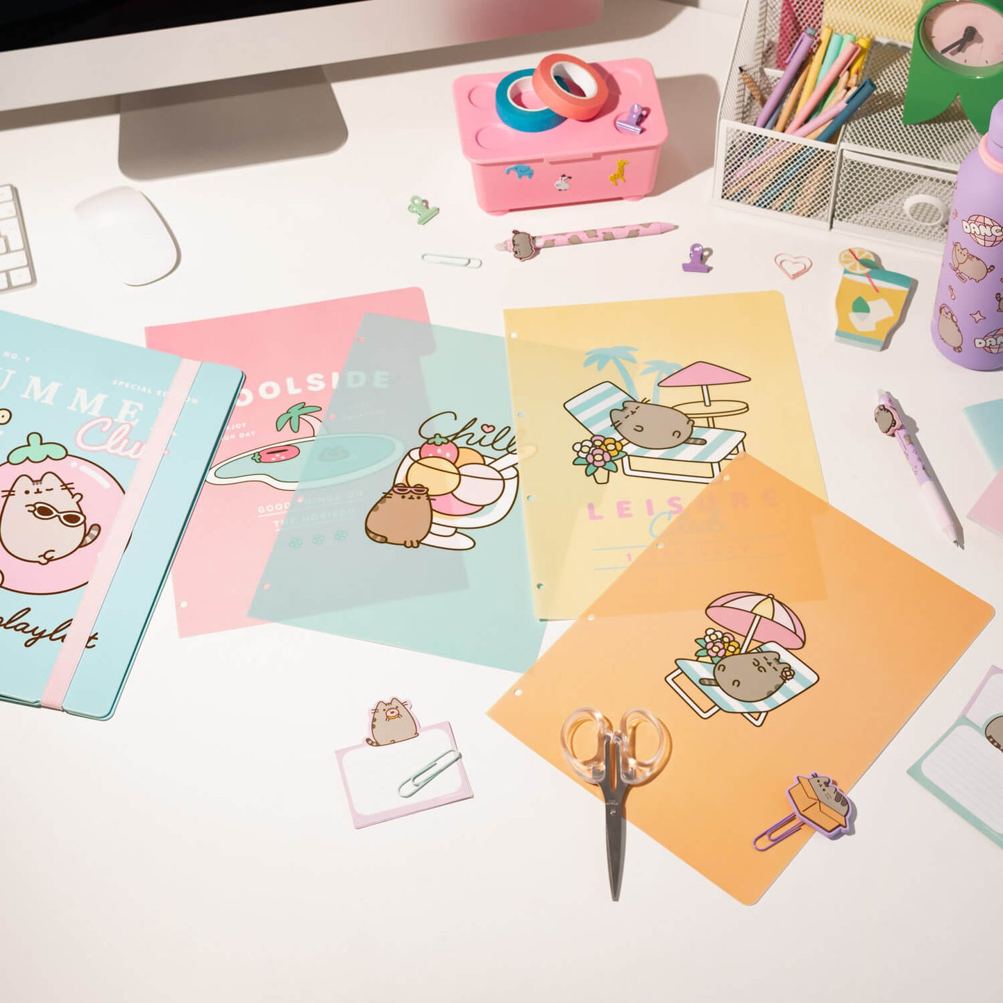 Carpeta De Anillas Pusheen