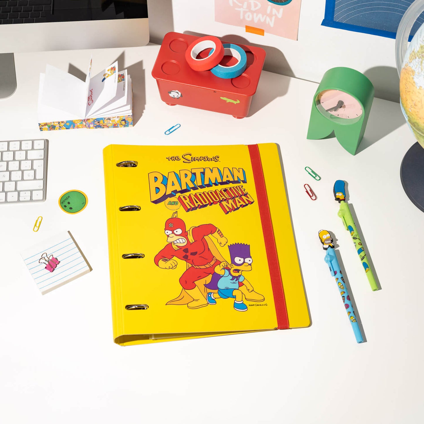 Carpeta De Anillas Los Simpson