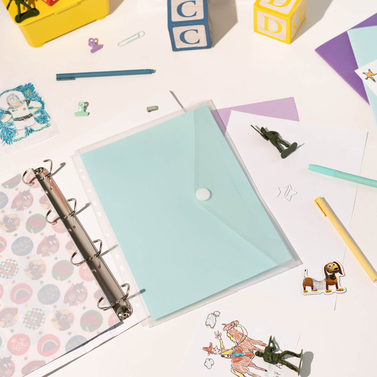 Carpeta De Anillas Toy Story Disney Pixar