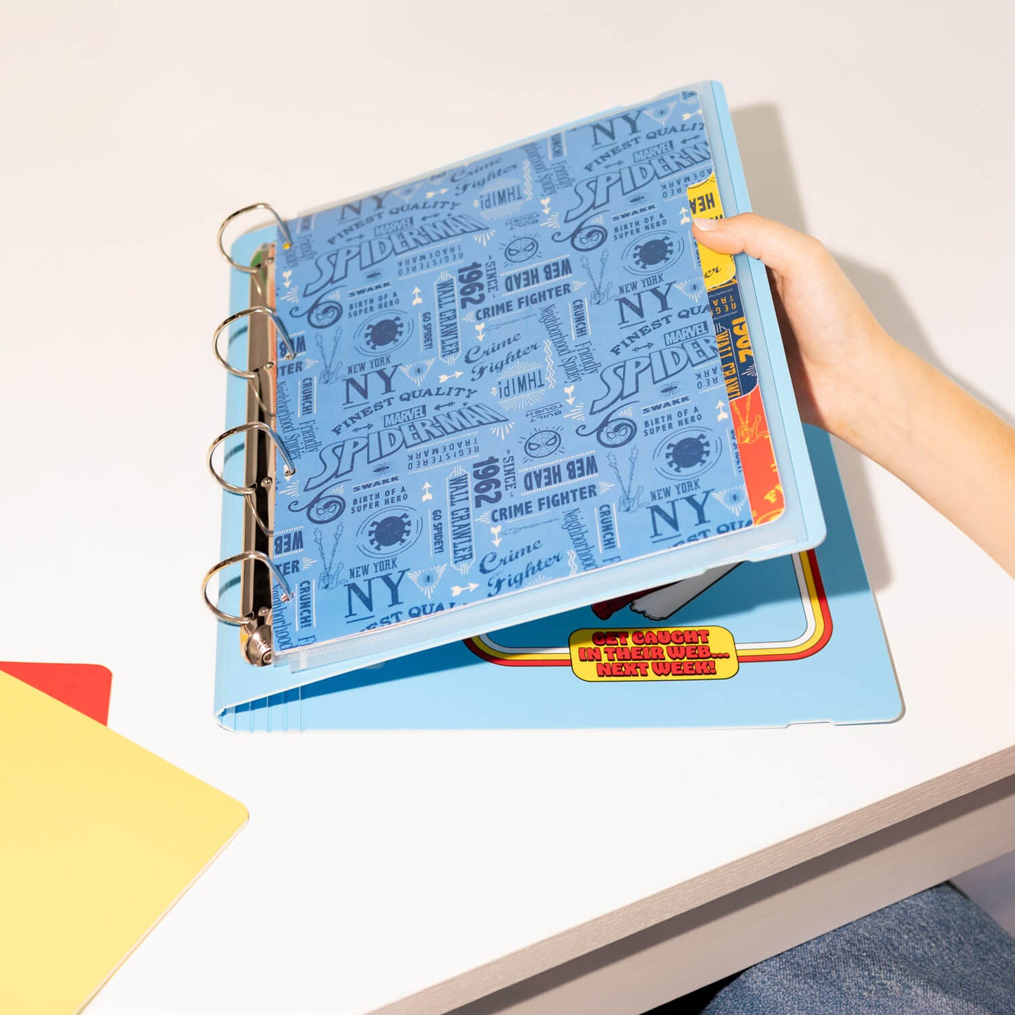 Carpeta De Anillas Spider-Man Marvel