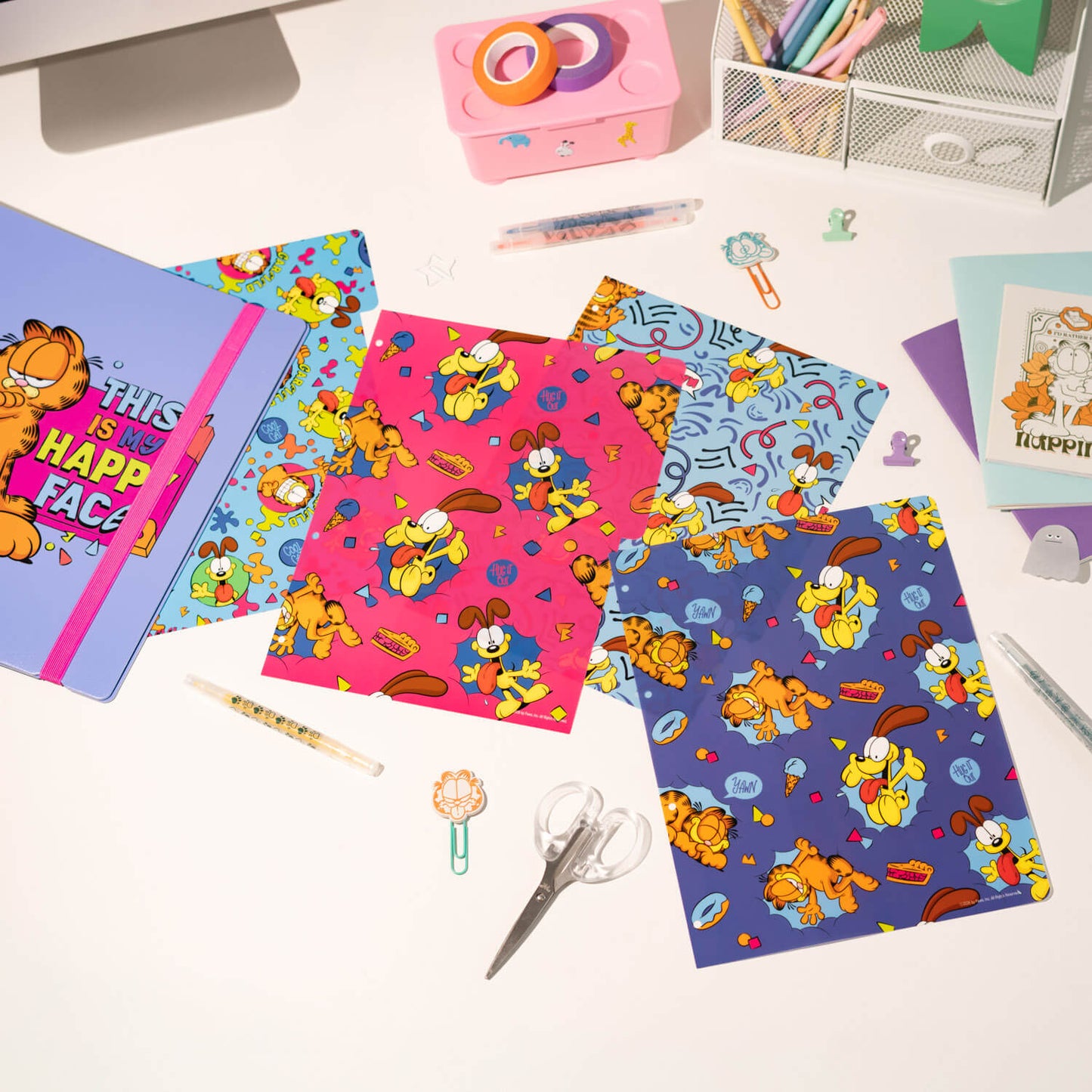 Carpeta De Anillas Garfield