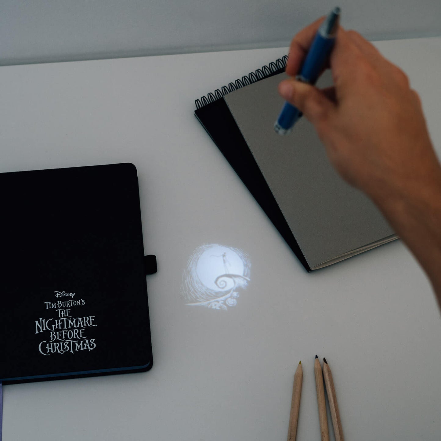 Cuaderno Pesadilla Antes De Navidad Con Bolígrafo Proyector