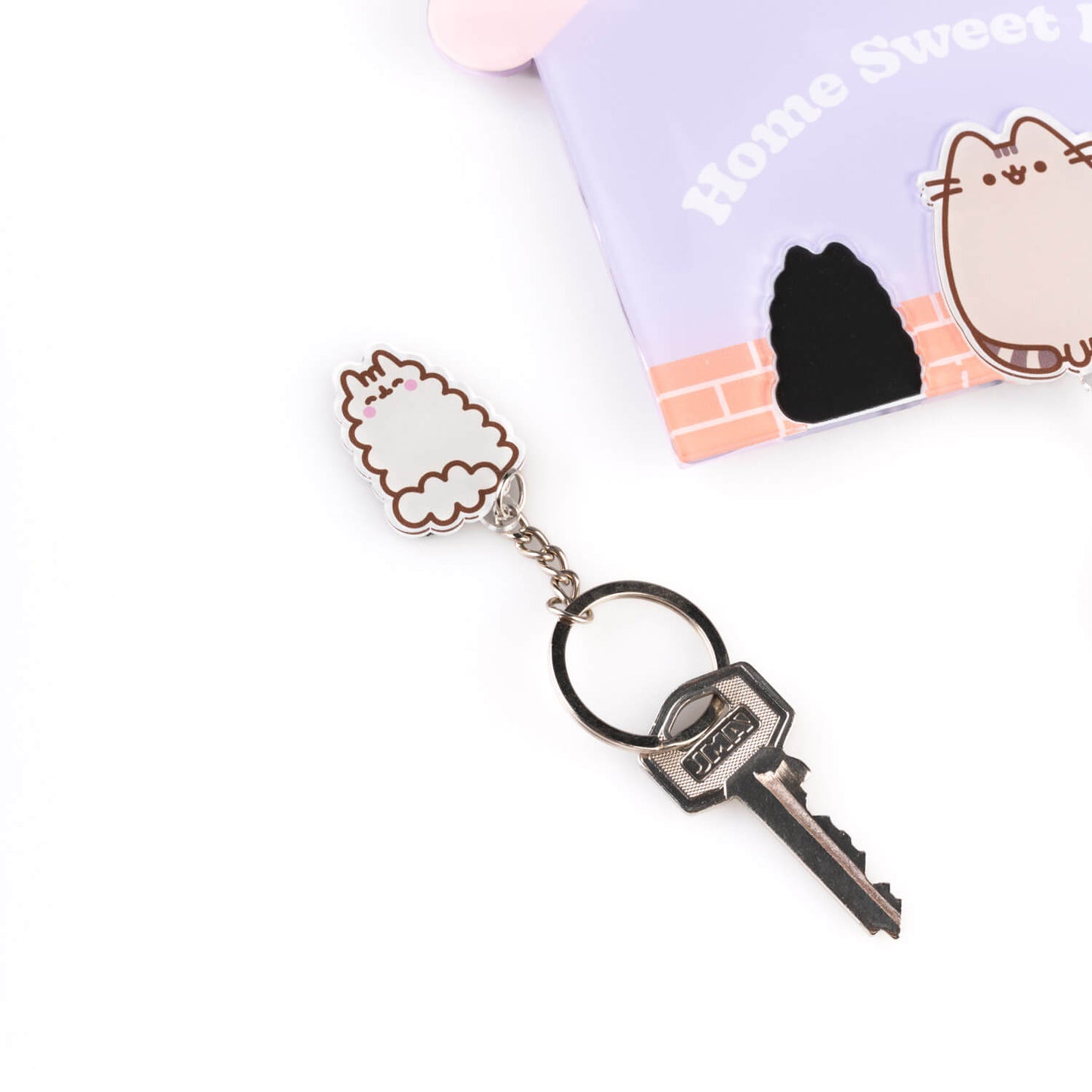 Colgador De Llaves Con Llavero Pusheen