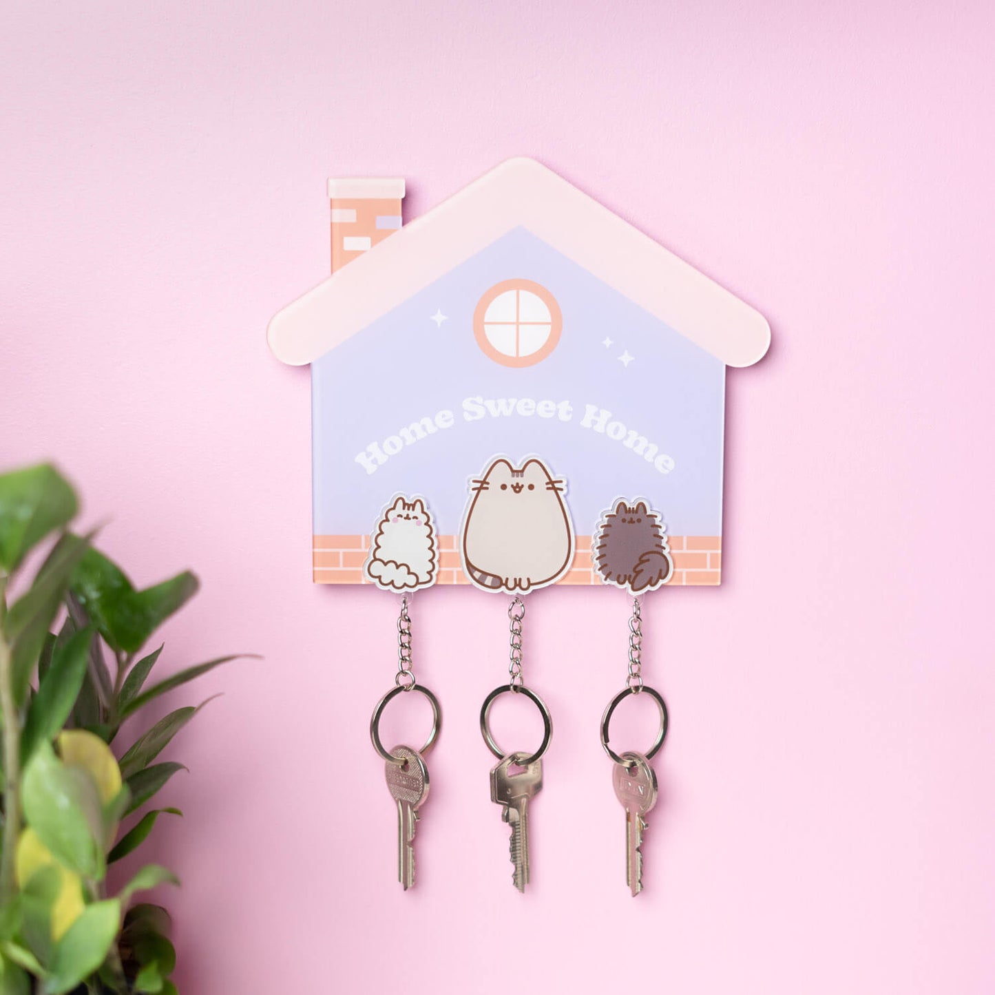 Colgador De Llaves Con Llavero Pusheen