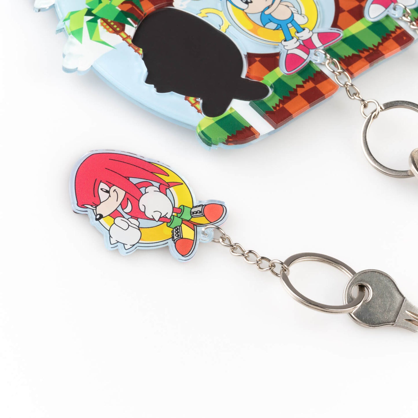 Colgador De Llaves Con Llavero Sonic The Hedgehog