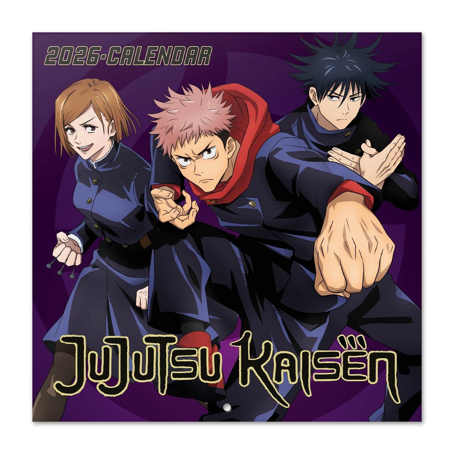 Calendario De Pared 2026 Jujutsu Kaisen