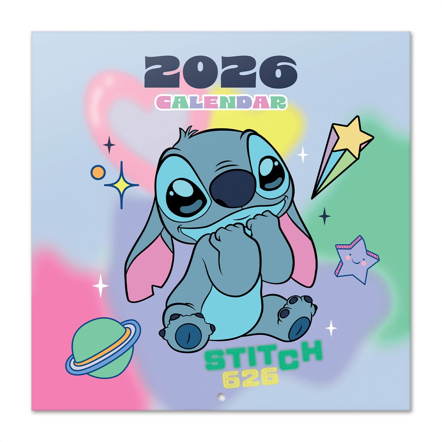 Calendario De Pared 2026 Stitch Disney
