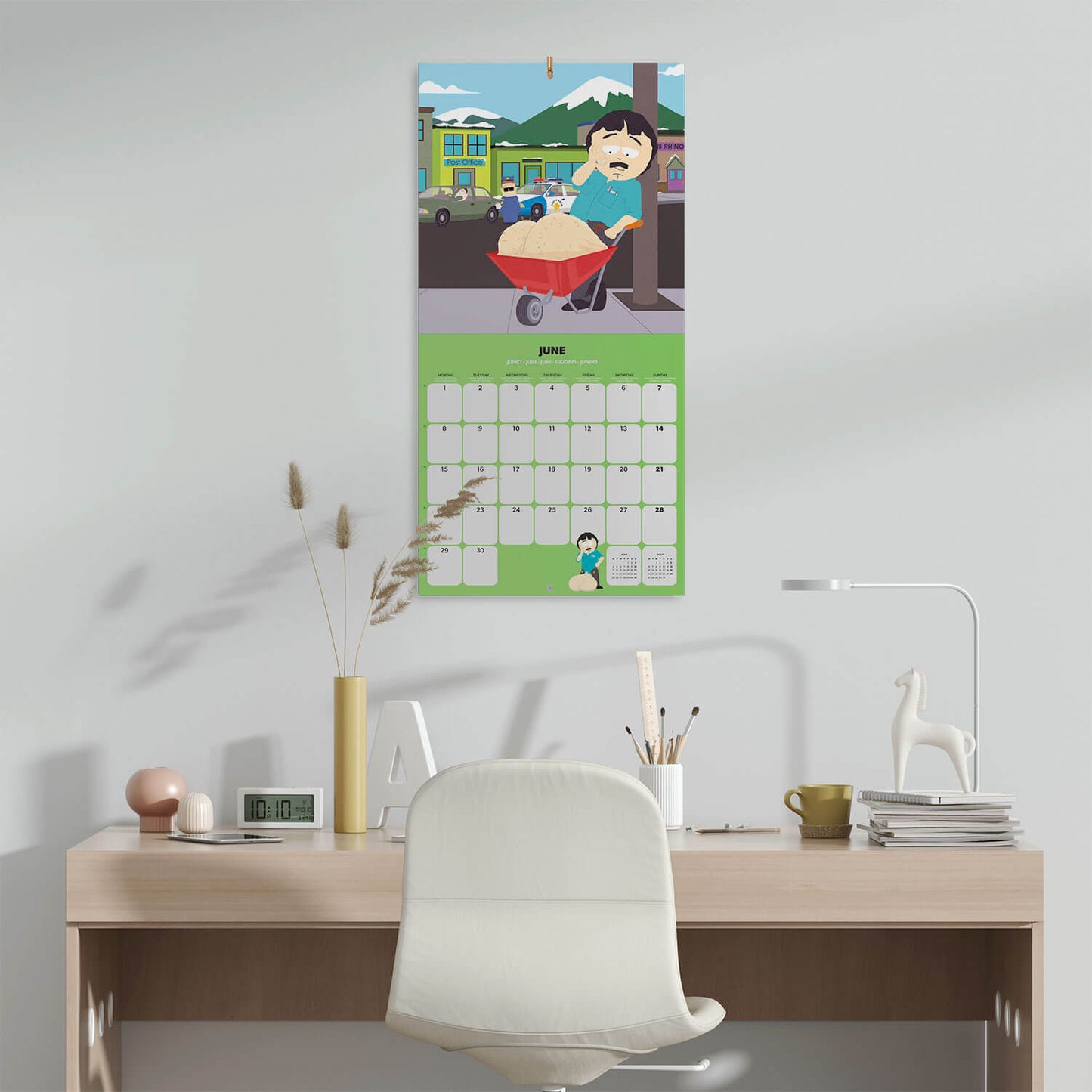 Calendario De Pared 2026 South Park
