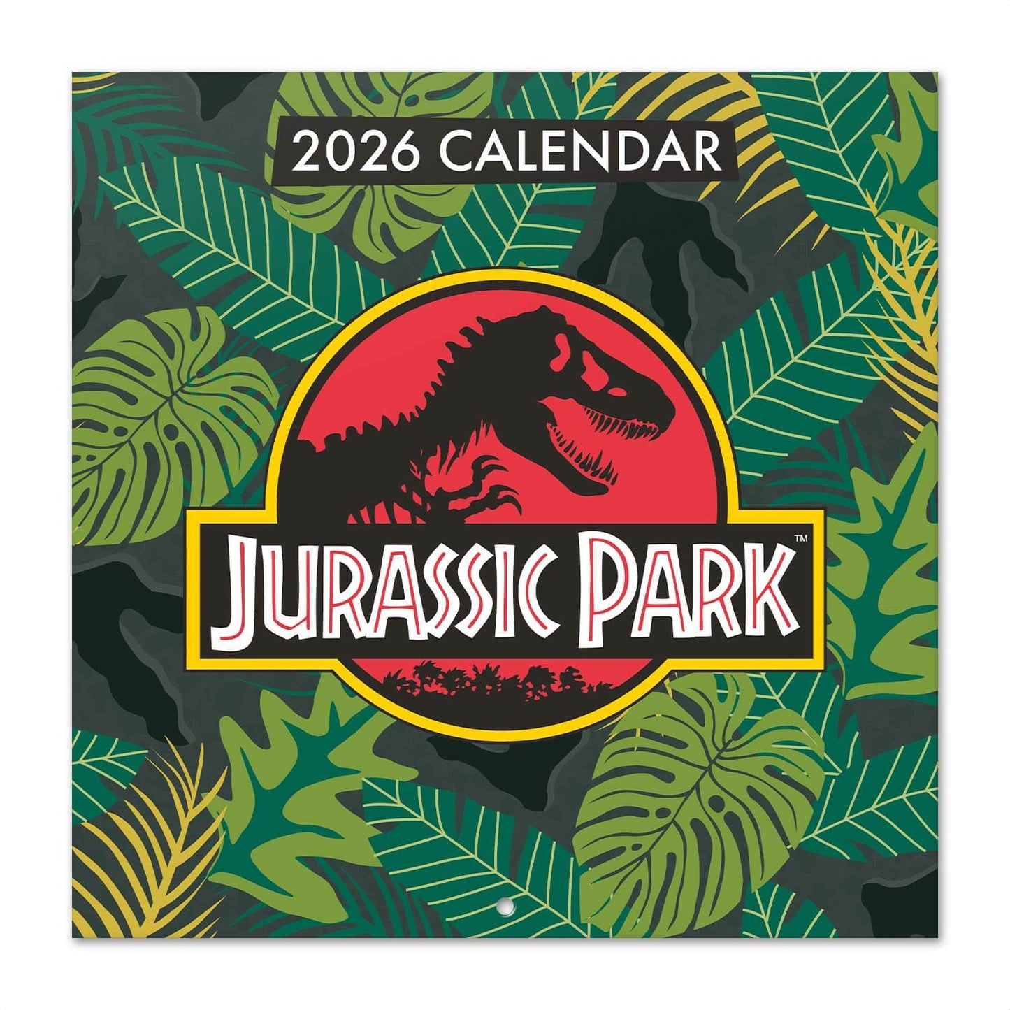 Calendario De Pared 2026 Jurassic Park
