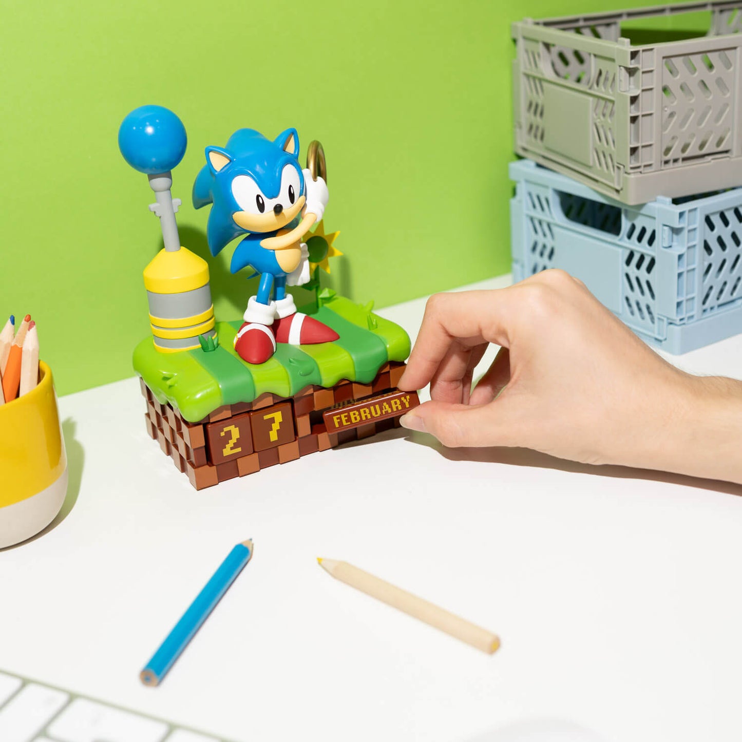 Calendario Perpetuo 3D Sonic The Hedgehog