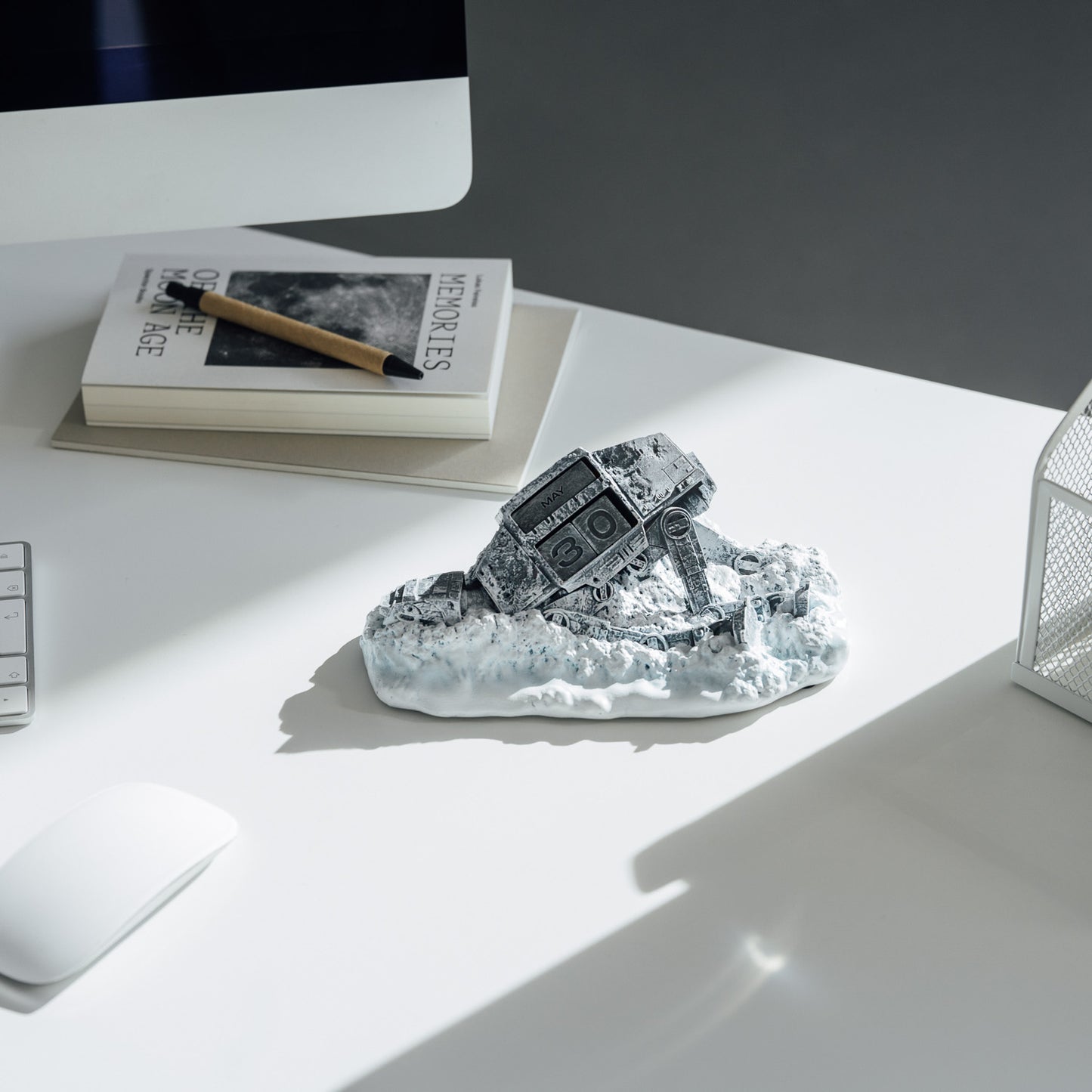 Calendario Perpetuo 3D Star Wars AT-AT Derribado