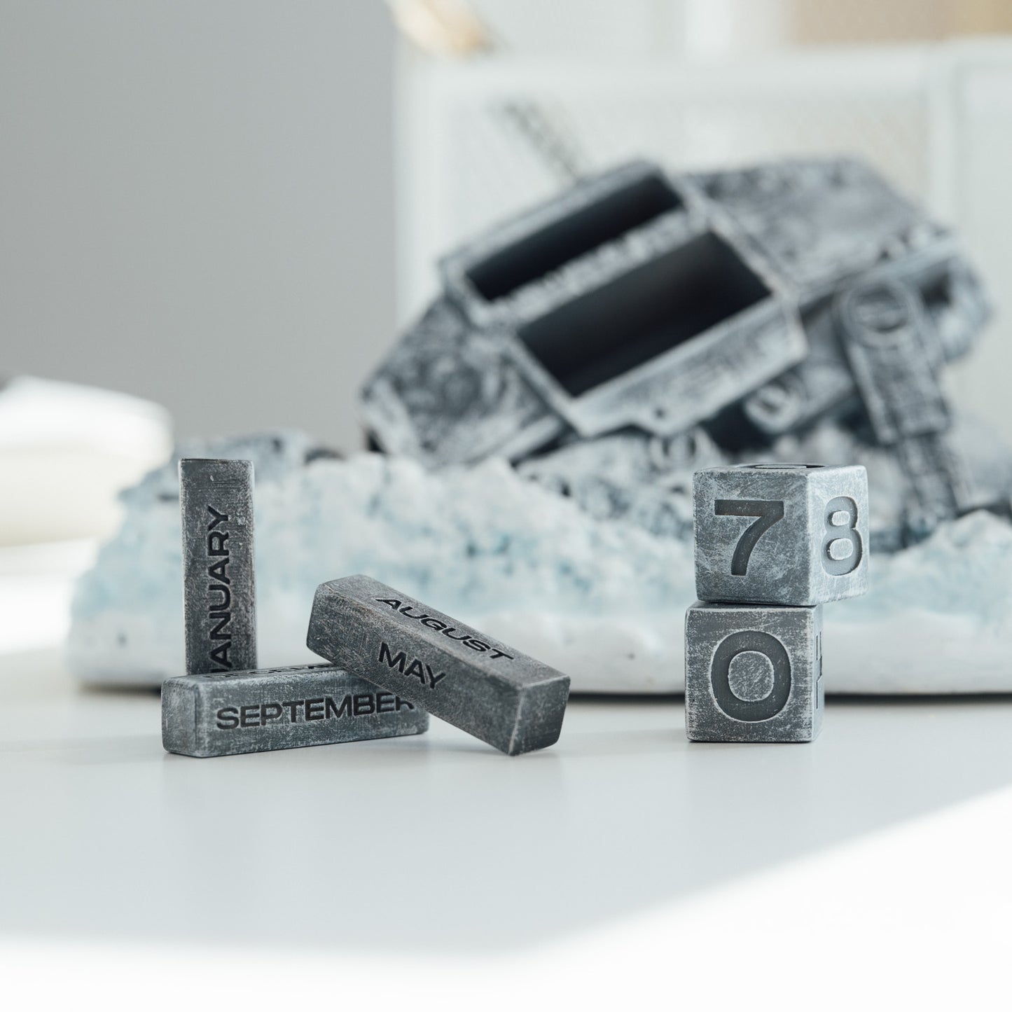 Calendario Perpetuo 3D Star Wars AT-AT Derribado