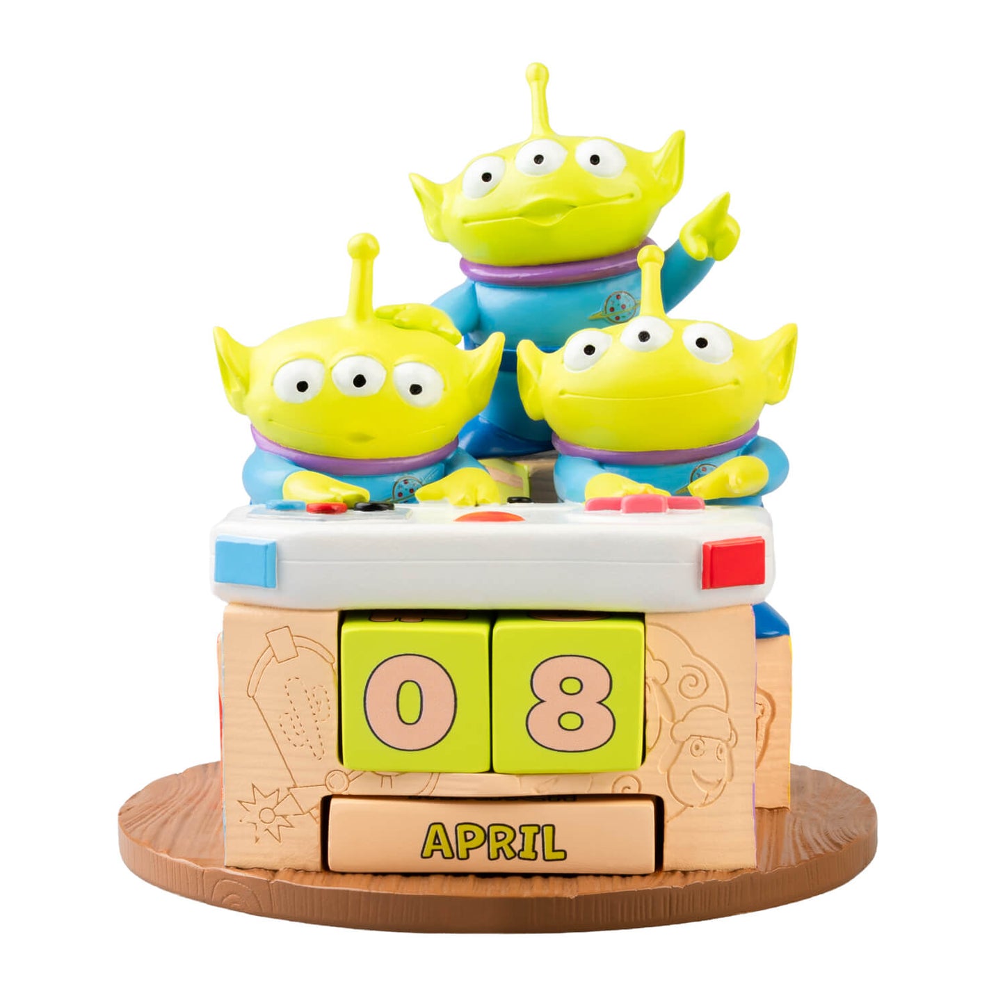 Calendario Perpetuo 3D Toy Story Aliens Disney Pixar