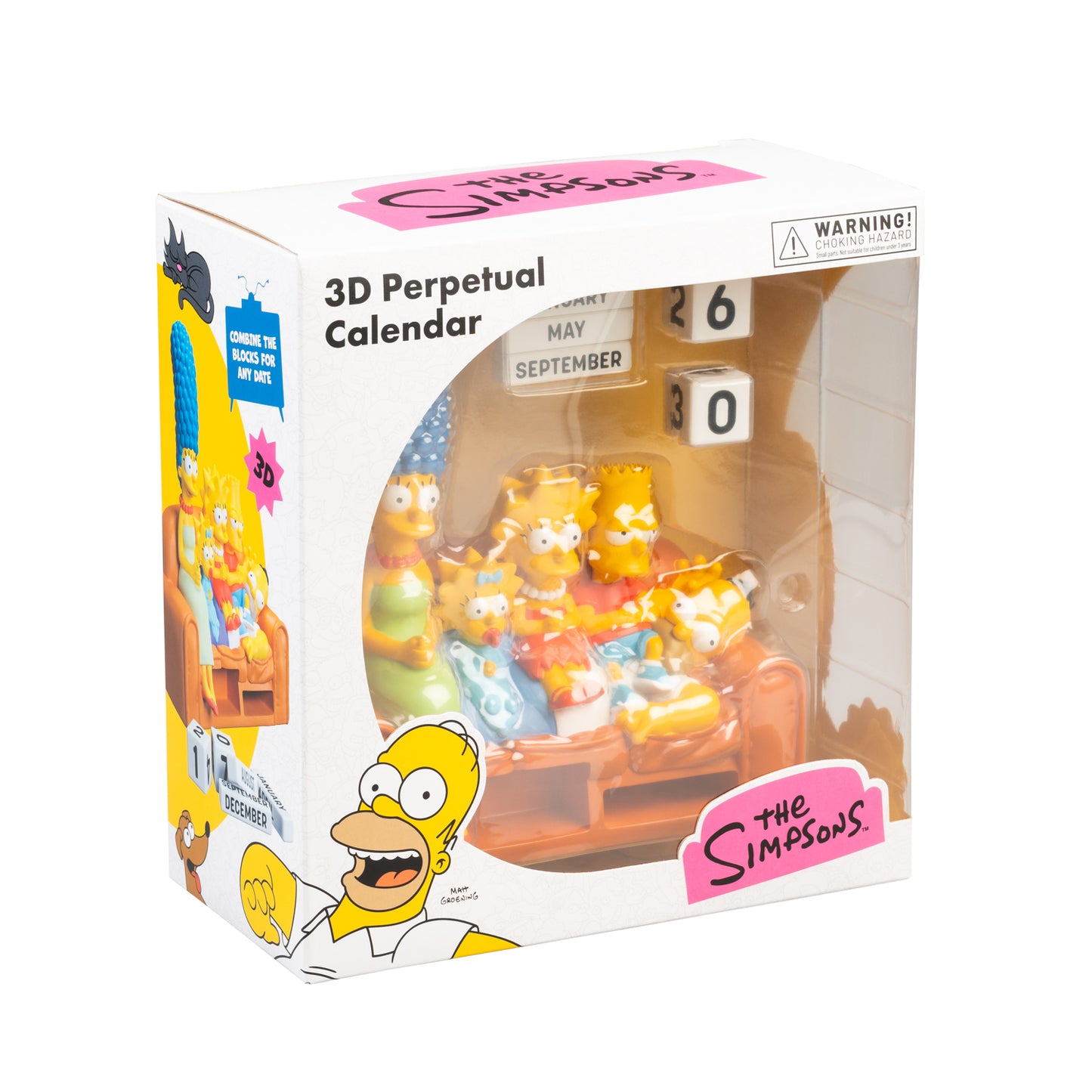 Calendario Perpetuo 3D Los Simpson