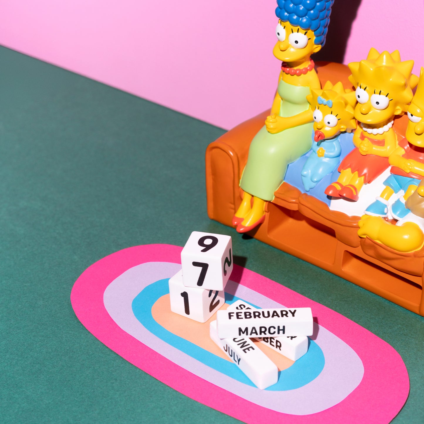 Calendario Perpetuo 3D Los Simpson