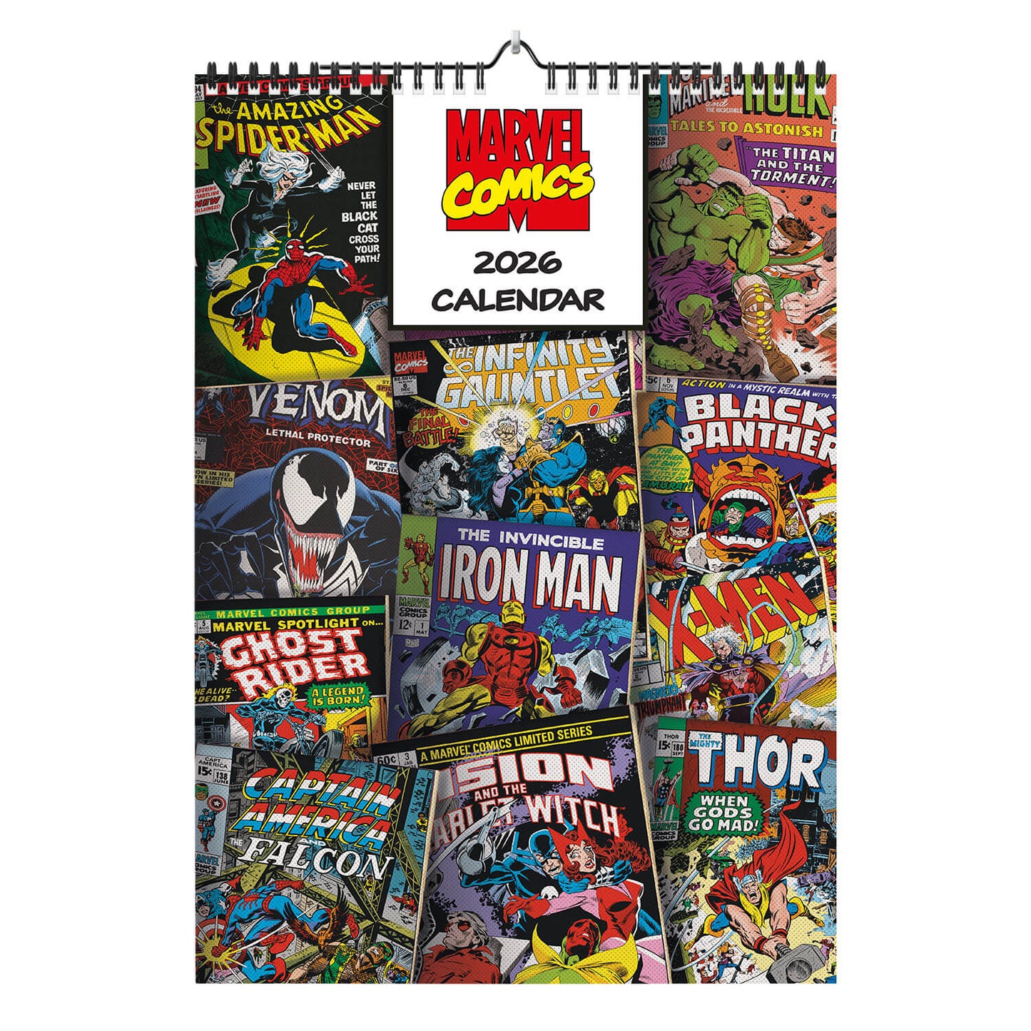 Calendario De Pared A3 2026 Marvel Comics