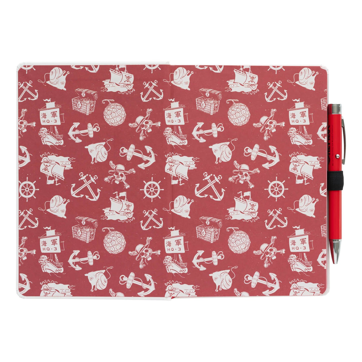 Cuaderno One Piece Con Bolígrafo Proyector