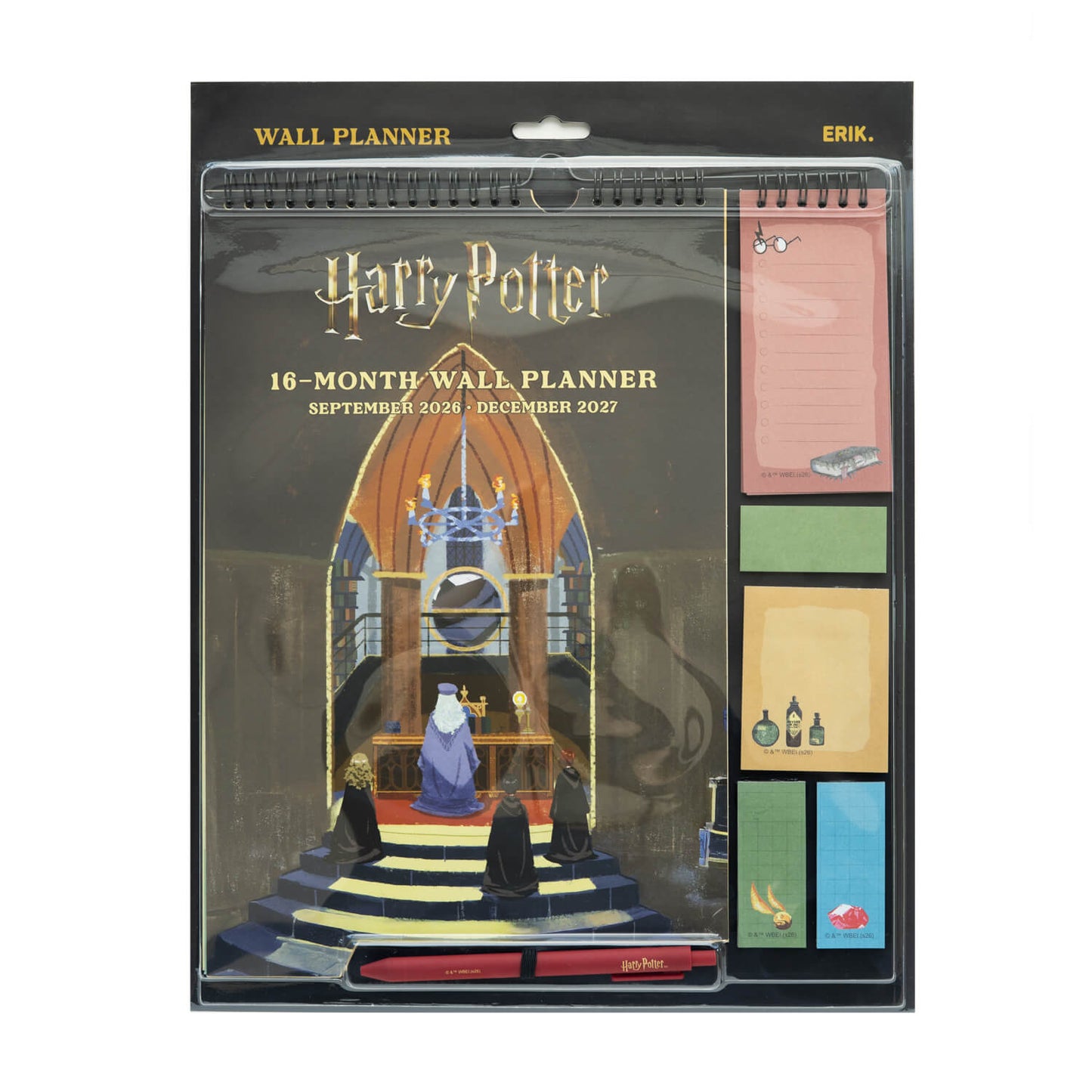 Planificador Mensual 2026/2027 Harry Potter