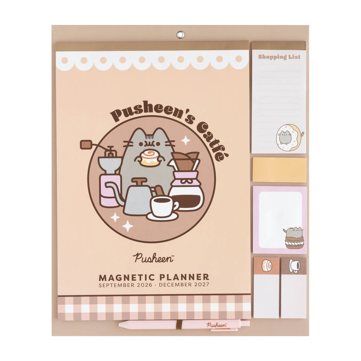 Planificador Mensual 2026/2027 Pusheen