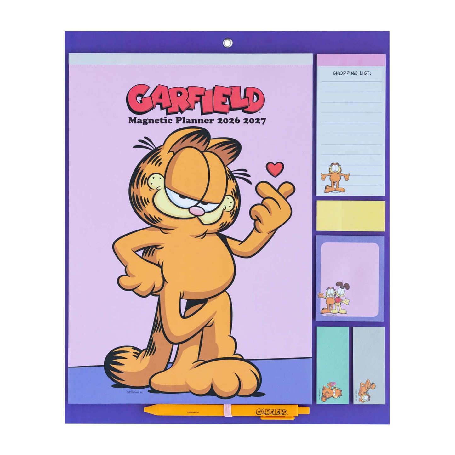 Planificador Mensual 2026/2027 Garfield