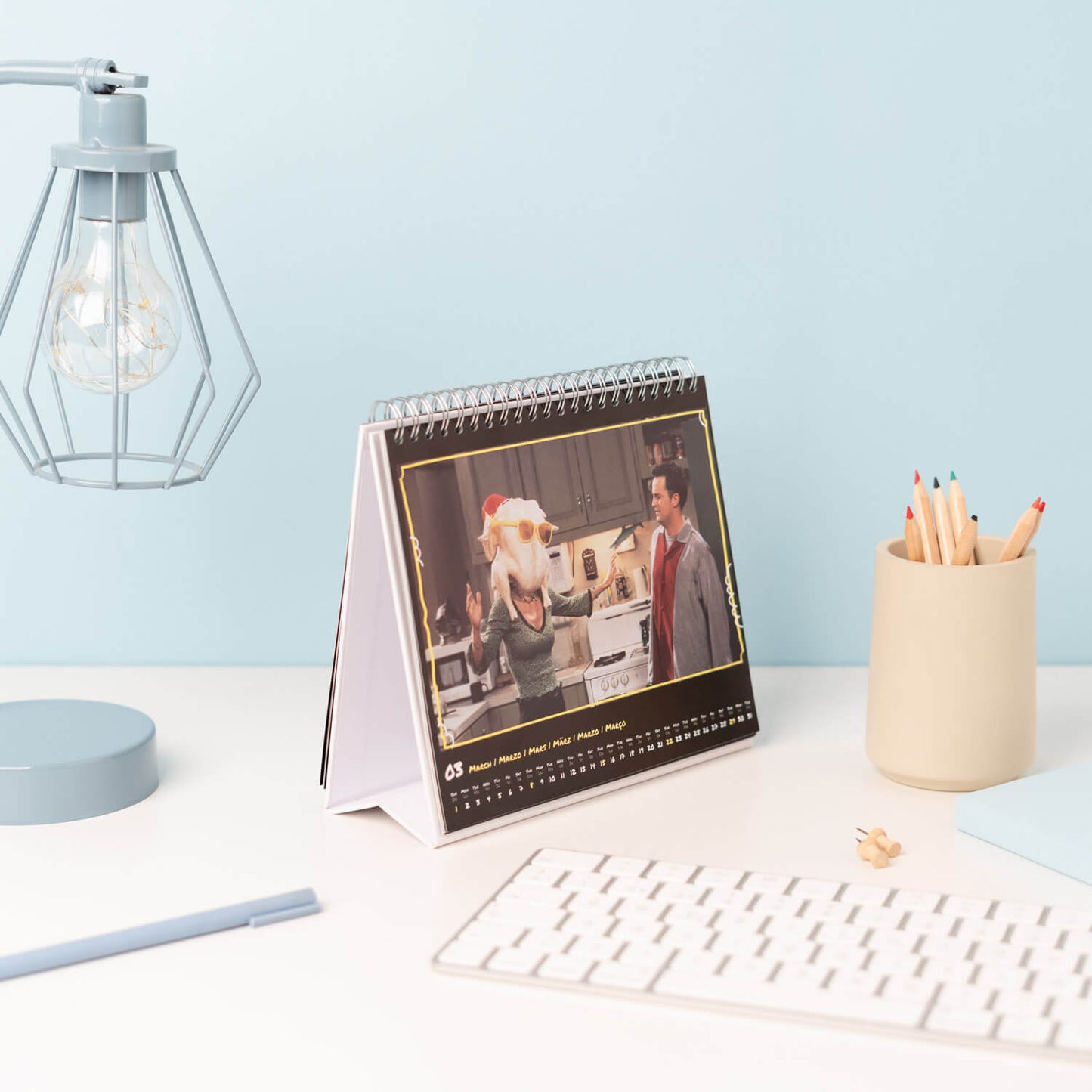 Calendario De Escritorio 2026 Friends