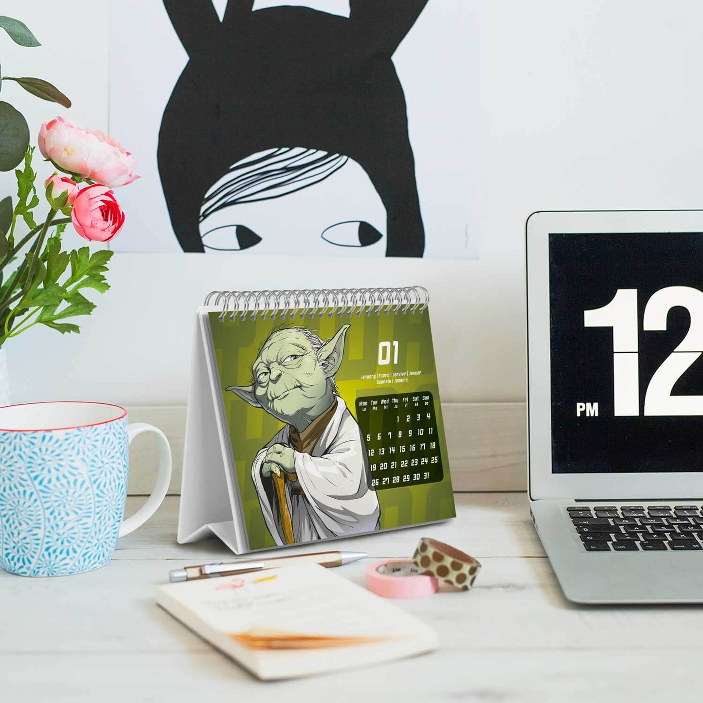 Calendario De Escritorio 2026 Star Wars