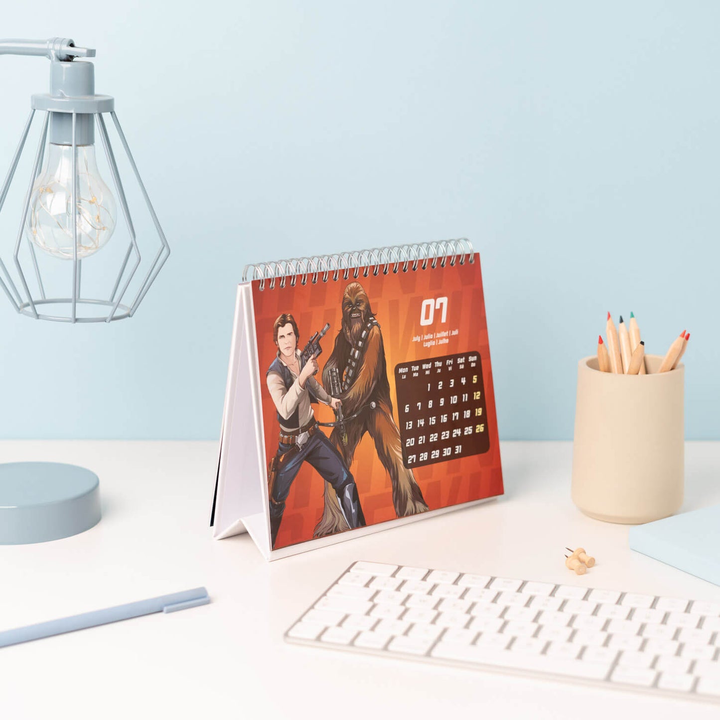 Calendario De Escritorio 2026 Star Wars