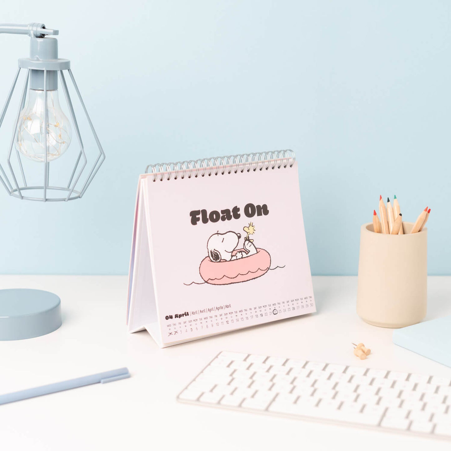 Calendario De Escritorio 2026 Snoopy