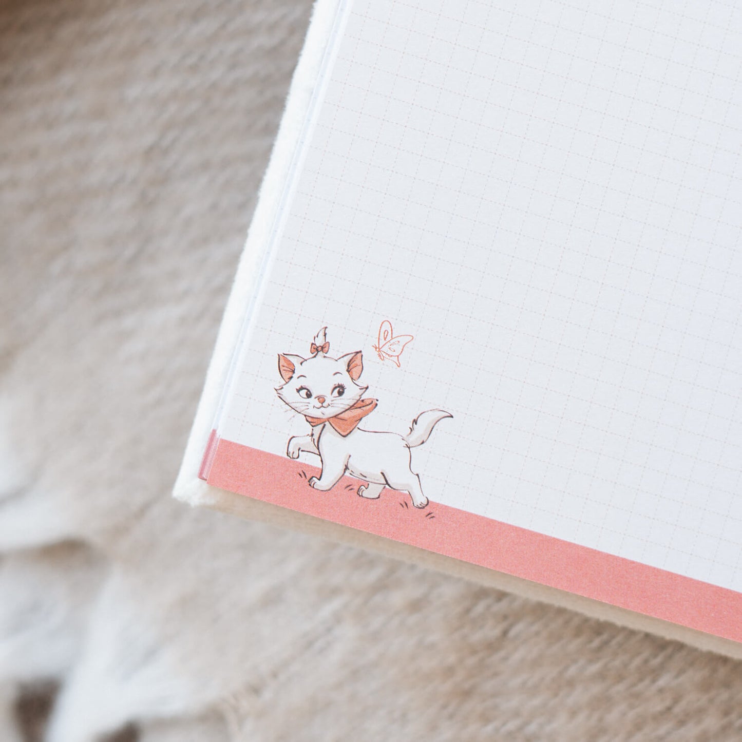 Cuaderno Felpa Bonjour Marie Aristogatos Disney
