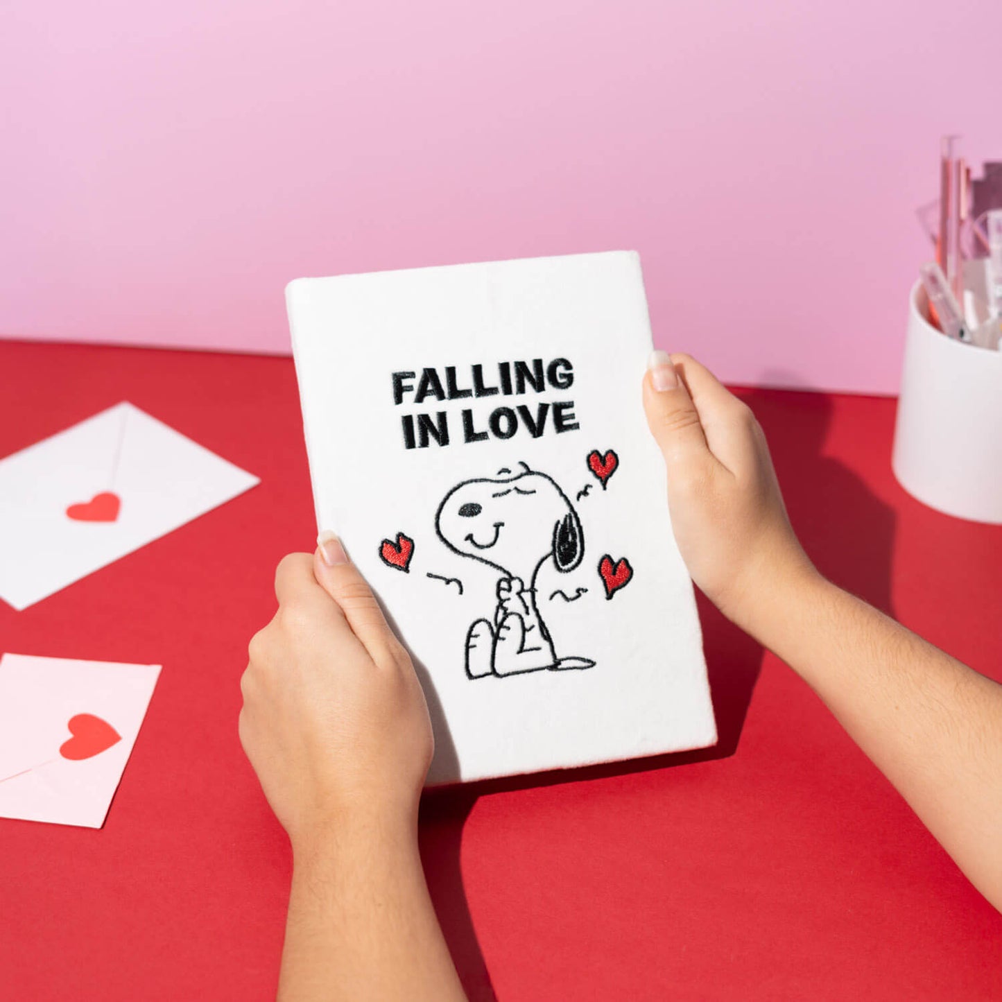 Cuaderno Felpa Snoopy Love Season
