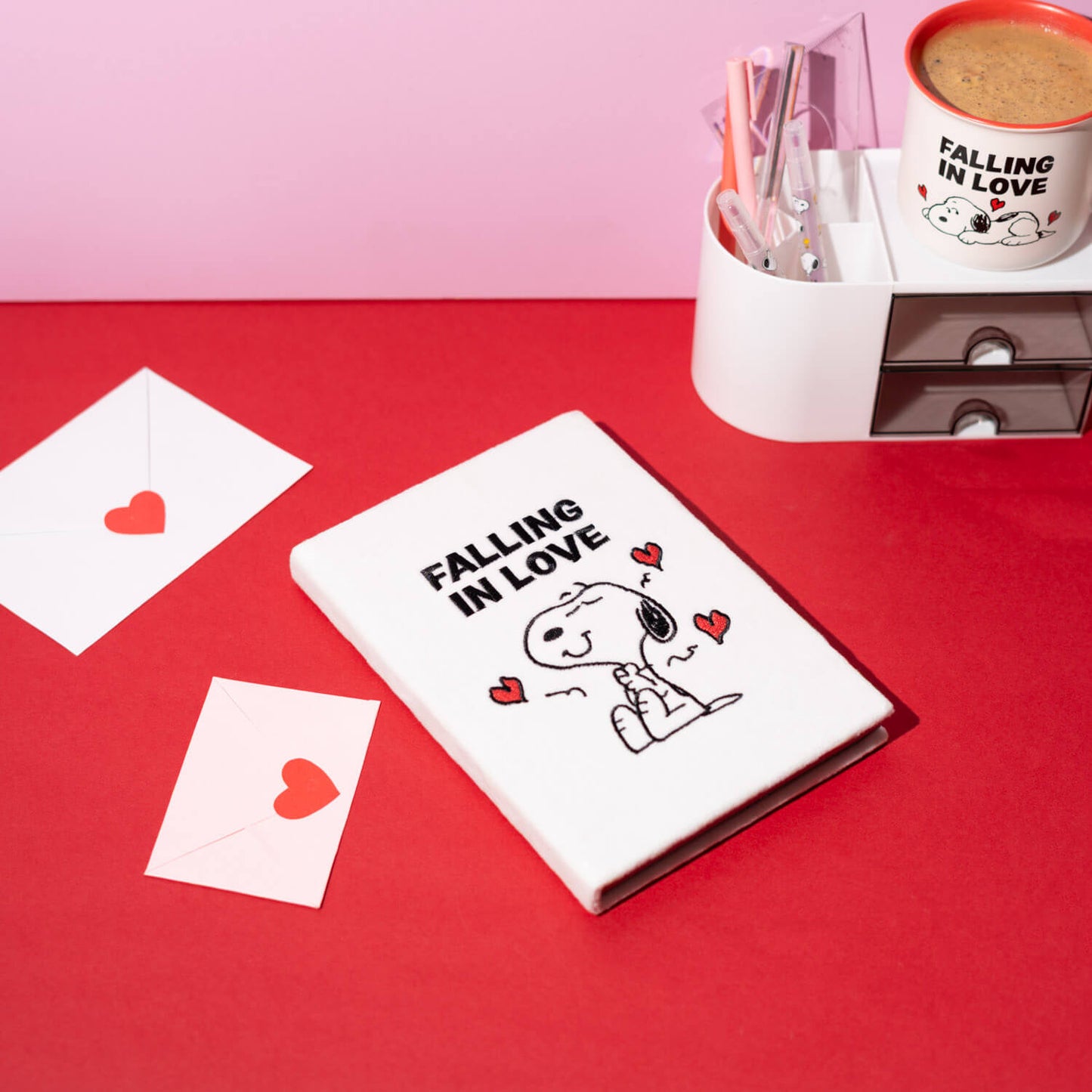 Cuaderno Felpa Snoopy Love Season