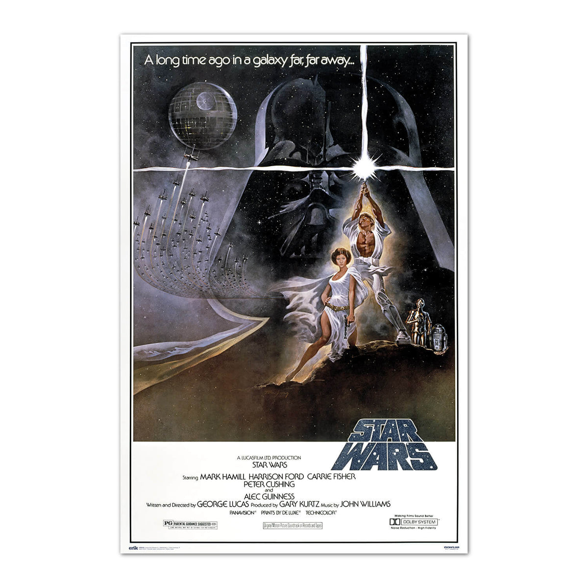 Poster Star Wars Episodio IV Una Nueva Esperanza