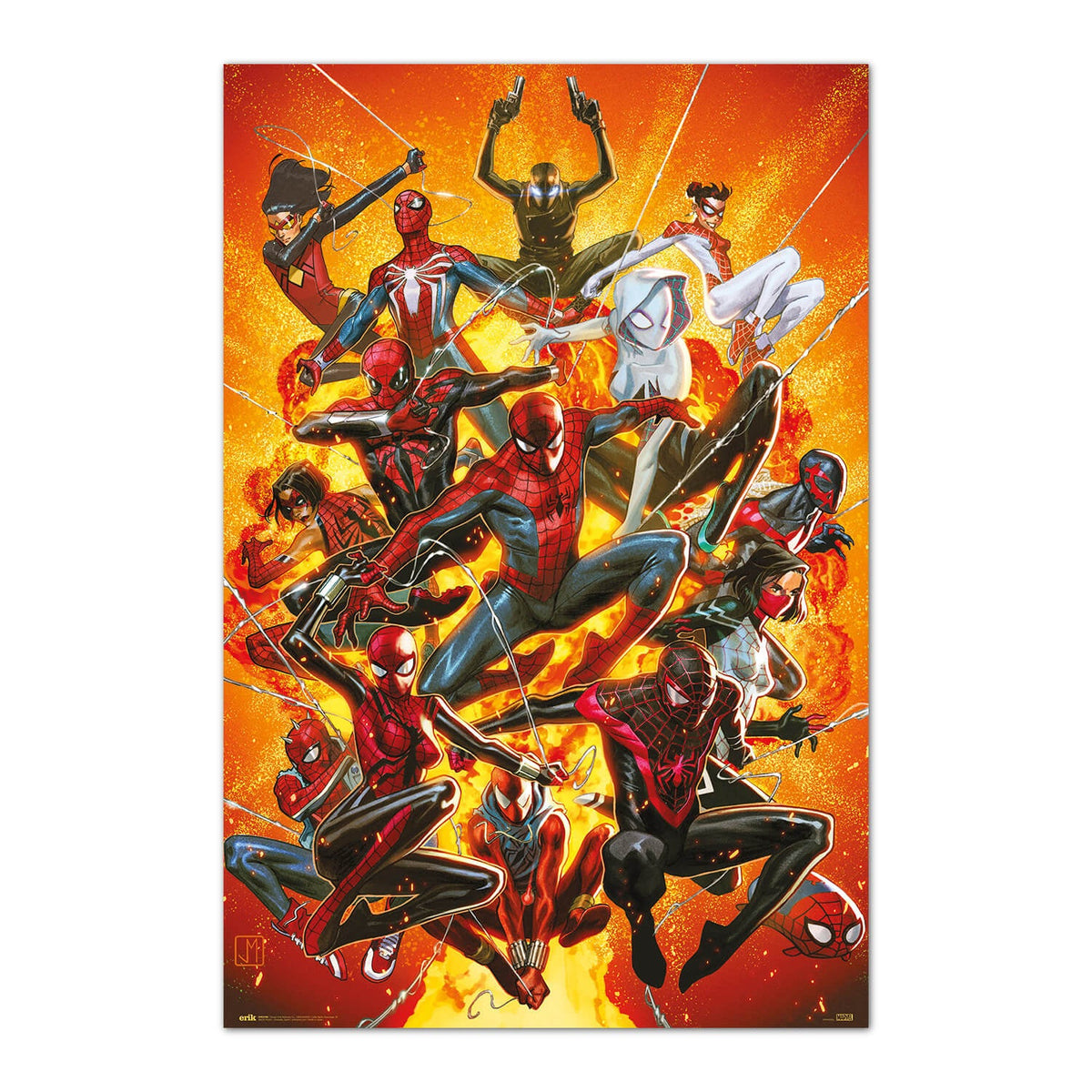 Poster Spider-Man Spider-Verse Marvel